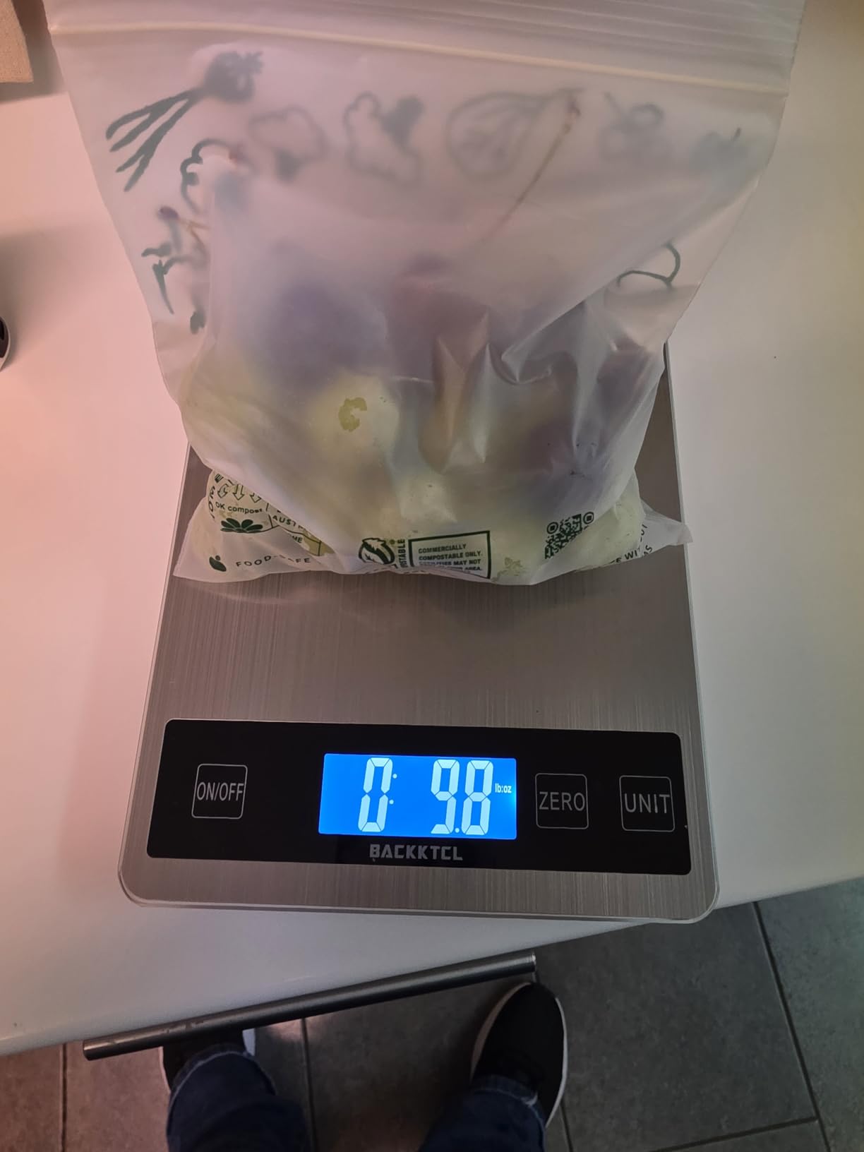 Cooking Master' 22lb Digital Kitchen Food Scale customer photo 2