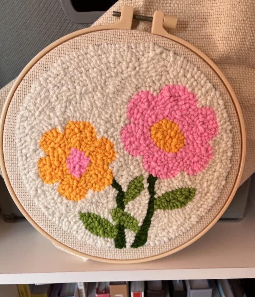 Pllieay Punch Needle Embroidery Starter Kits for Kids and Adults Beginners customer photo 1