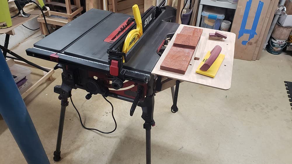 SKIL 15 Amp 10-Inch Jobsite Table Saw with Folding Stand-TS6307-00 customer photo 1