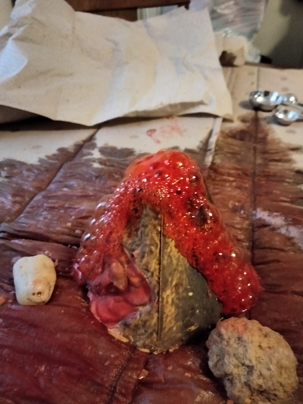 National Geographic Ultimate Volcano Science Kit for Kids Ages 8-12 | 3X More Eruptions, Pop Crystals with Exciting Sounds, Eruption Powder, Hands-On Earth Science, STEM Activity, Birthday Gift customer photo 2