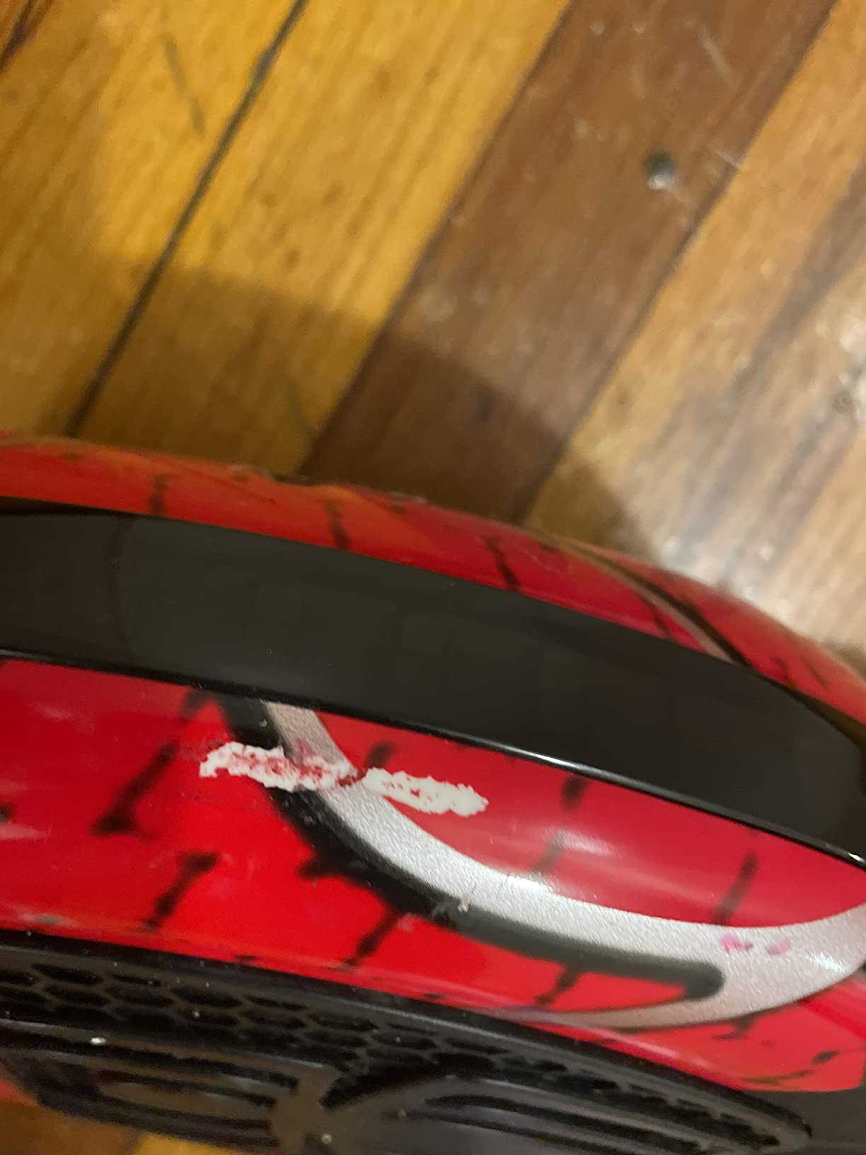 Spider-Pattern Hoverboard for Kids Ages 6-12, with Bluetooth Speaker and LED Lights 6.5