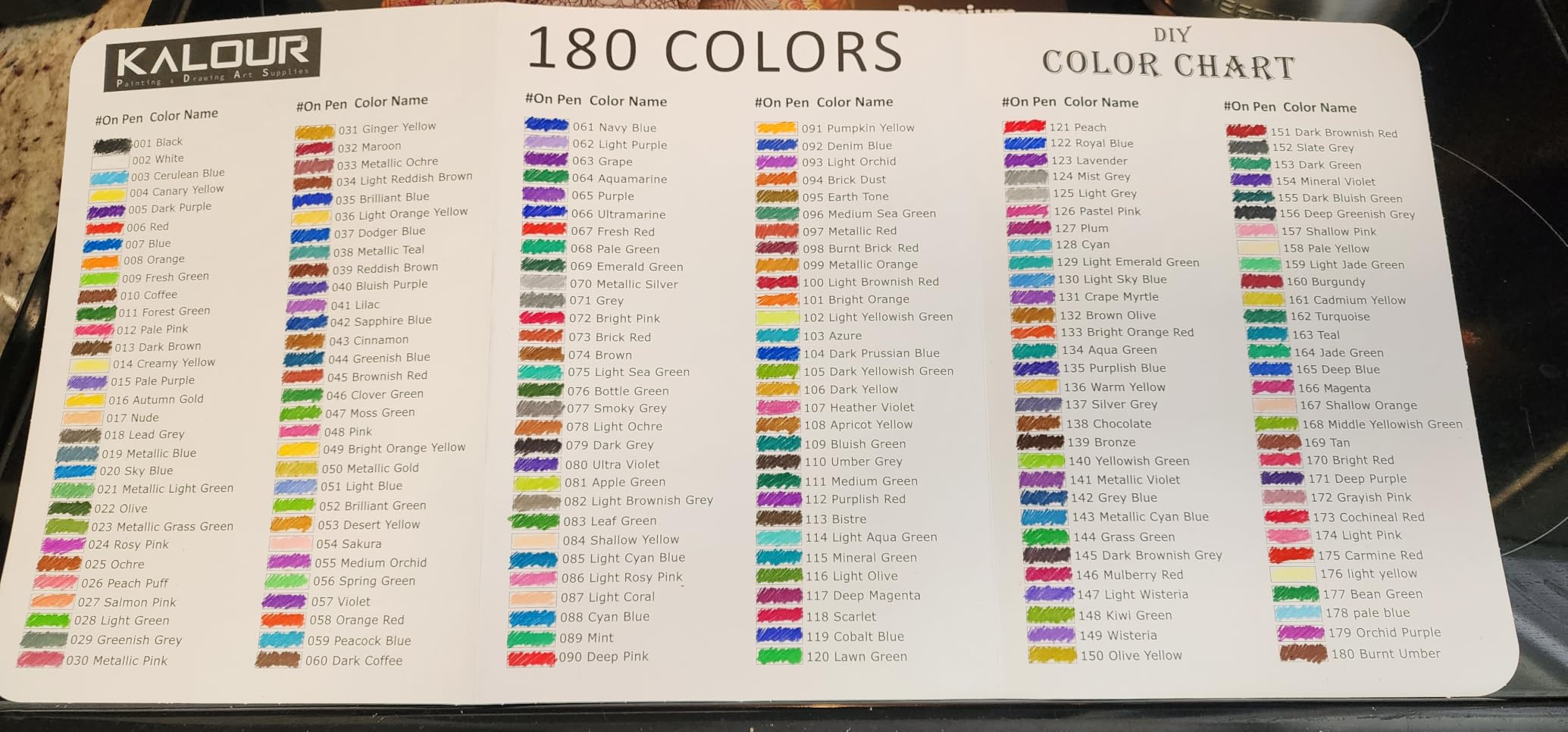 KALOUR 180 Colored Pencil Set for Adults Artists - Rich Pigment Soft Core -12 Metallic Pencil - Ideal for Coloring Drawing Sketching Shading Blending - Vibrant Color (Tin Case) customer photo 2
