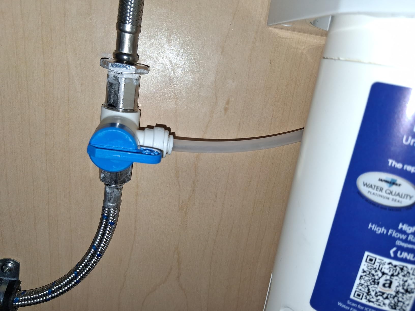 ICEPURE Under Sink Water Filter System, 3 Years or 22000 Gallons Ultra High Life NSF/ANSI 42 Certified, Removes Heavy Metals,Chlorine,Direct Connect Under Counter Drinking Water System, USA Tech customer photo 2