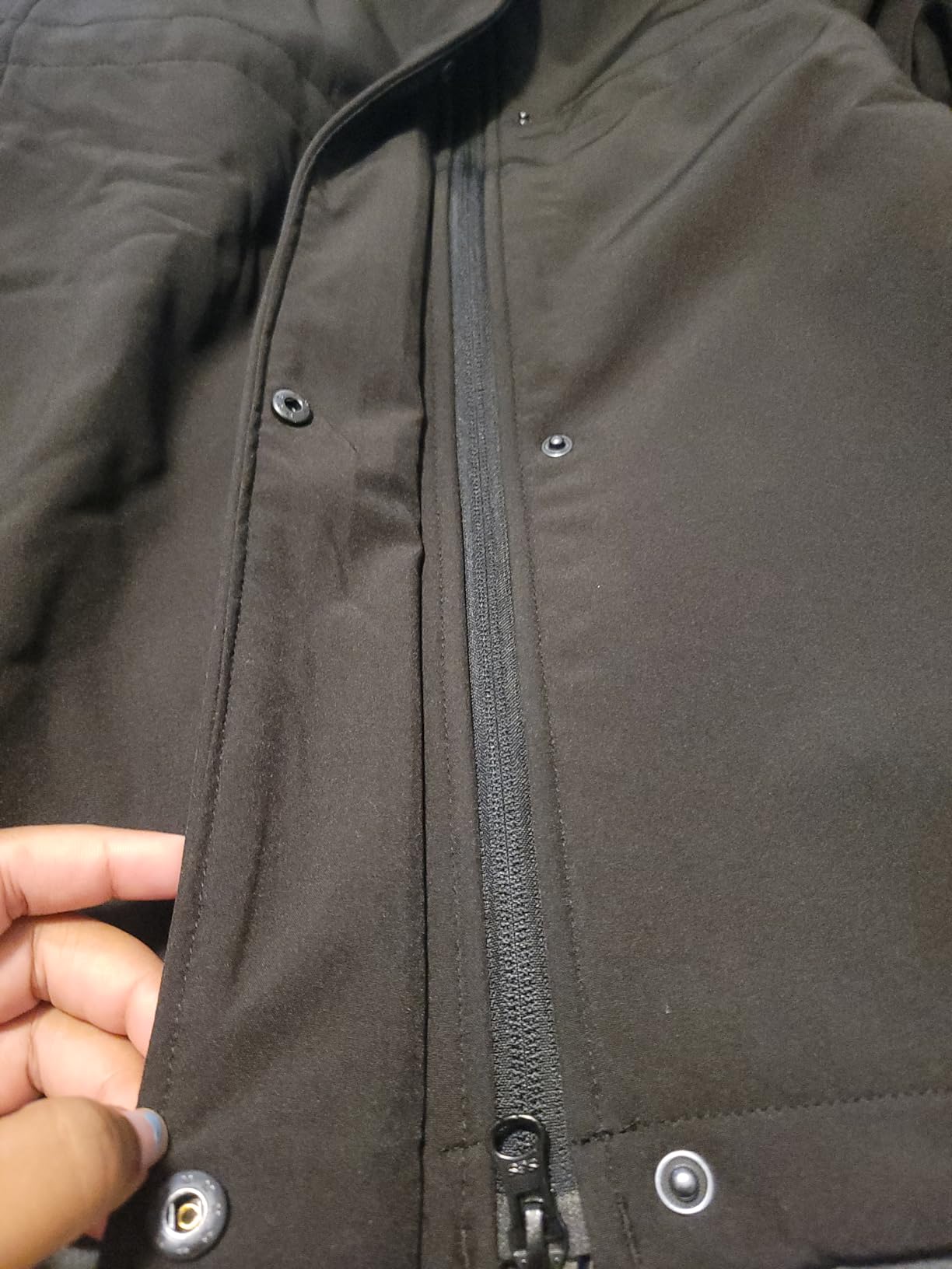 33,000ft Women's Hooded Softshell Jacket Fleece Lined Waterproof Raincoat customer photo 1