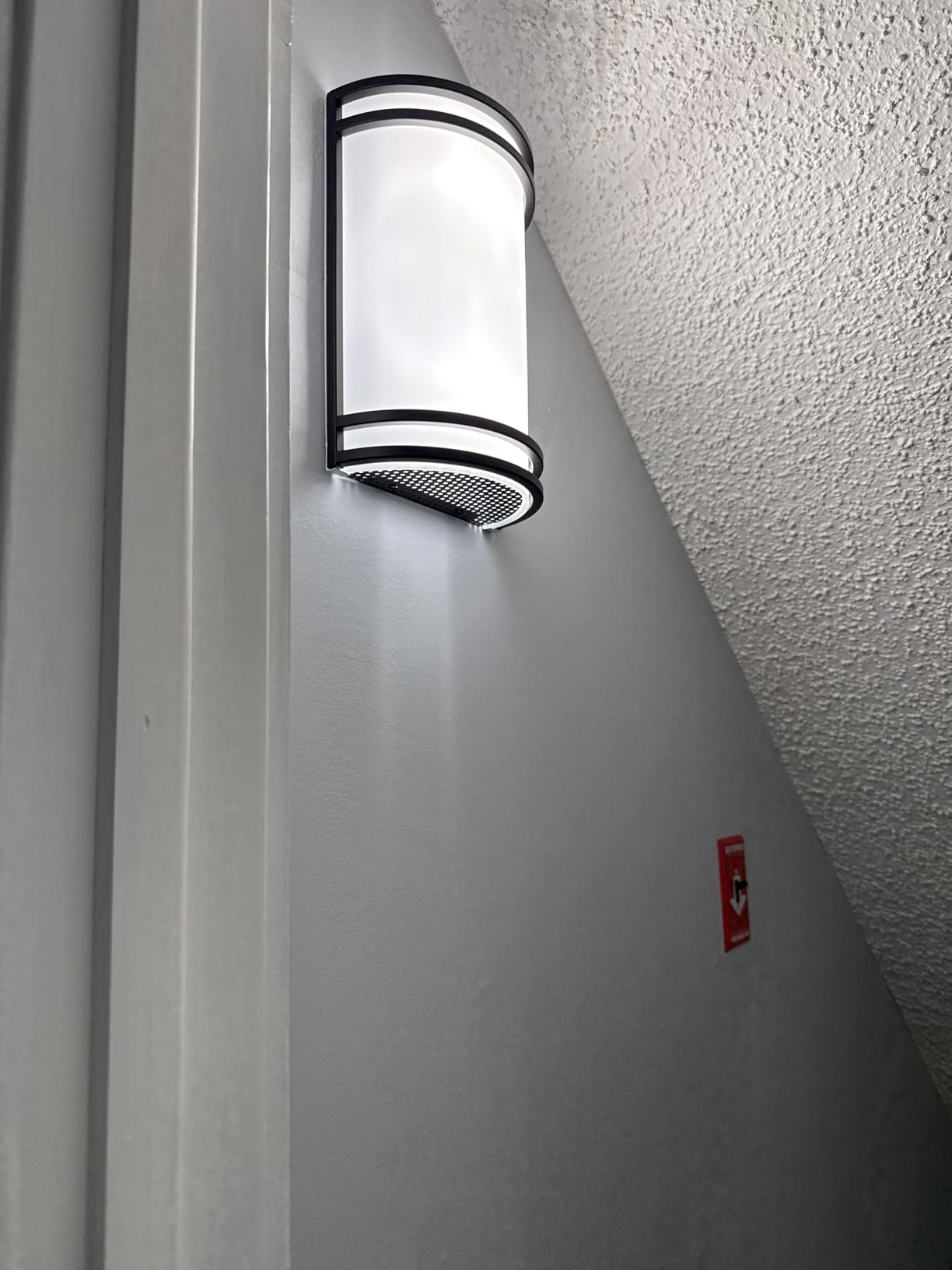 ASD Indoor LED Wall Sconce Lights, Brushed Nickel 3000/4000/5000K ETL customer photo 1