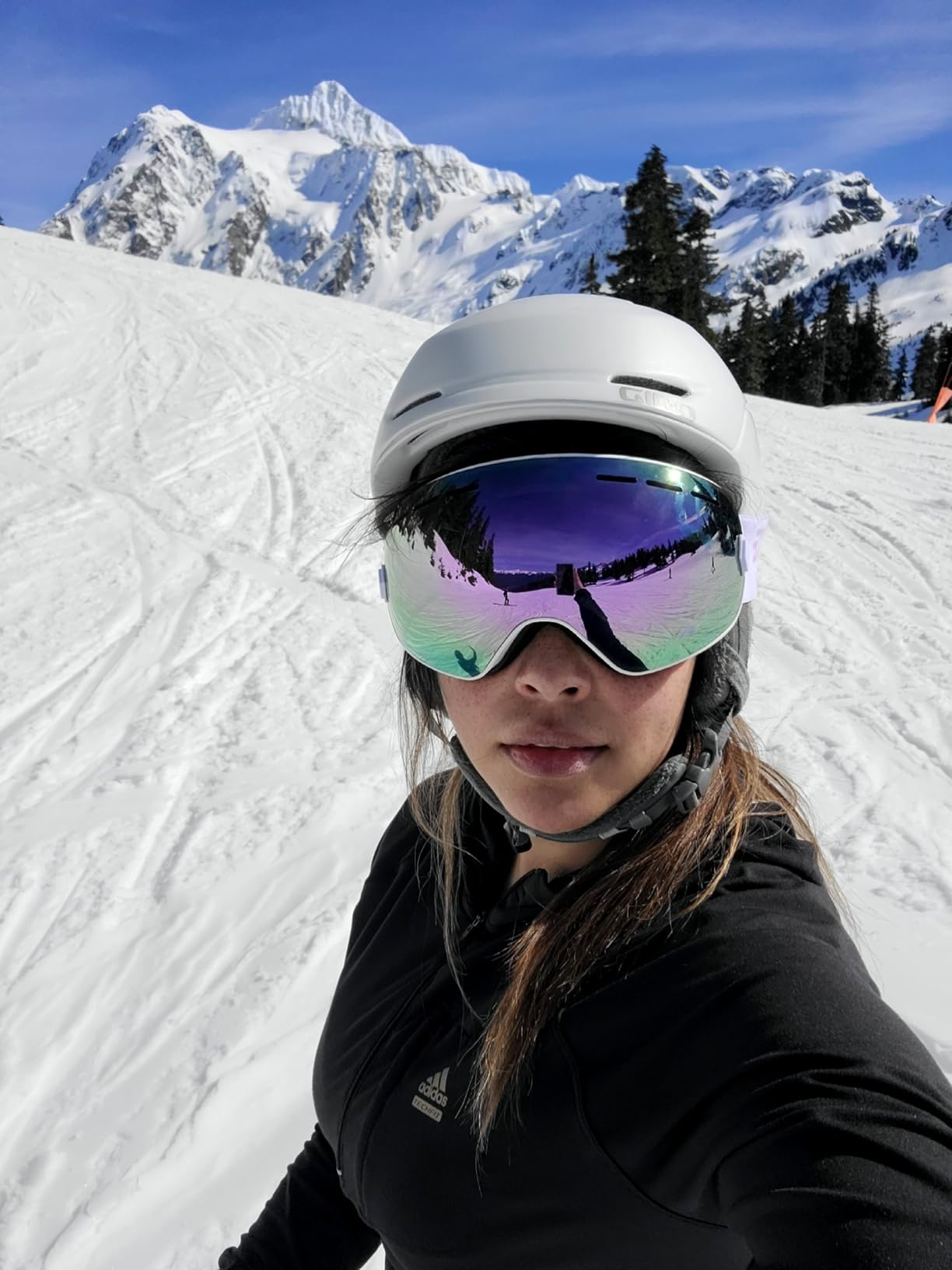 EXP VISION Snowboard Ski Goggles Men Women Youth, Anti Fog OTG Winter Snow Goggles Spherical Detachable Lens customer photo 2