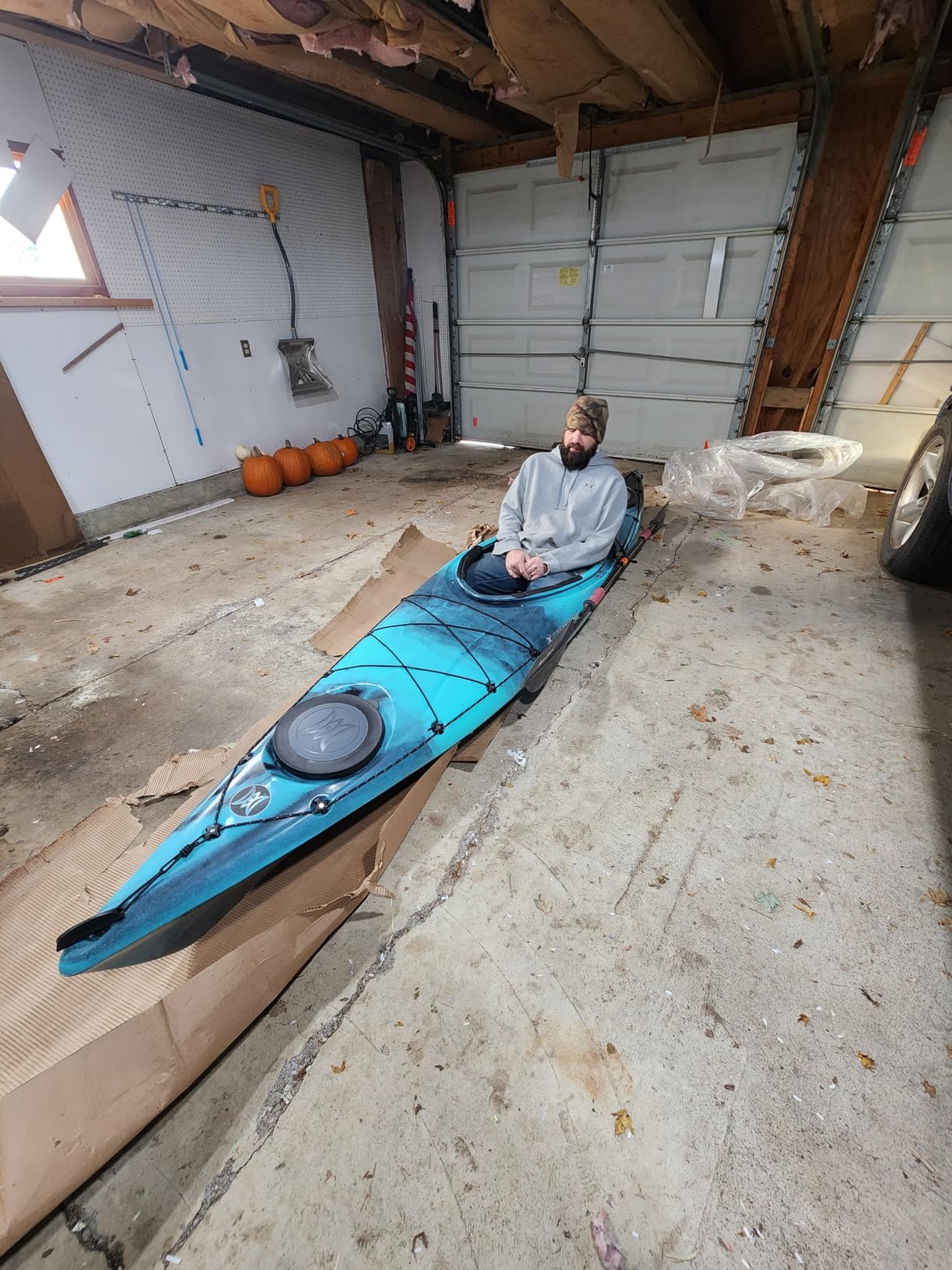 Perception Kayaks Carolina 12 | Sit Inside Touring Kayak | Large Front and Rear Storage customer photo 2