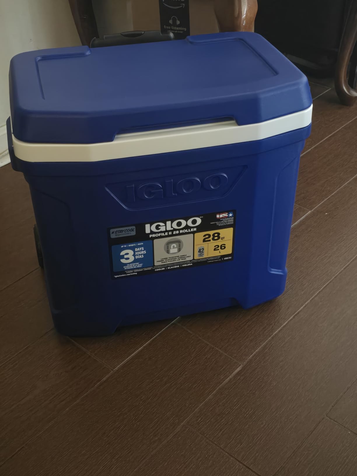 Igloo Hard Coolers | Profile II Series | Insulated Ice Chests | Roller Cooler with Wheels customer photo 2