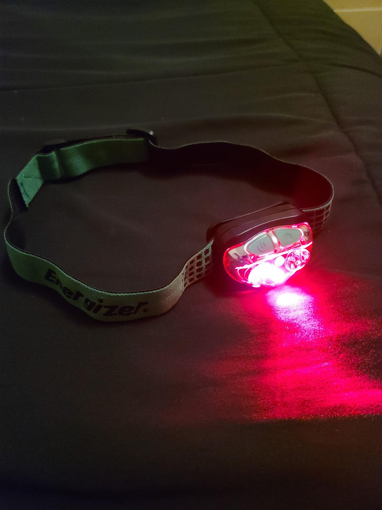 Energizer PRO-400 Headlamp Rechargeable, IPX4 Water Resistant Rechargeable Headlamp, Ultra Bright Multiple Light Modes Head Lamp, Camping, Running, Outdoors, Emergency Light, USB Included customer photo 1