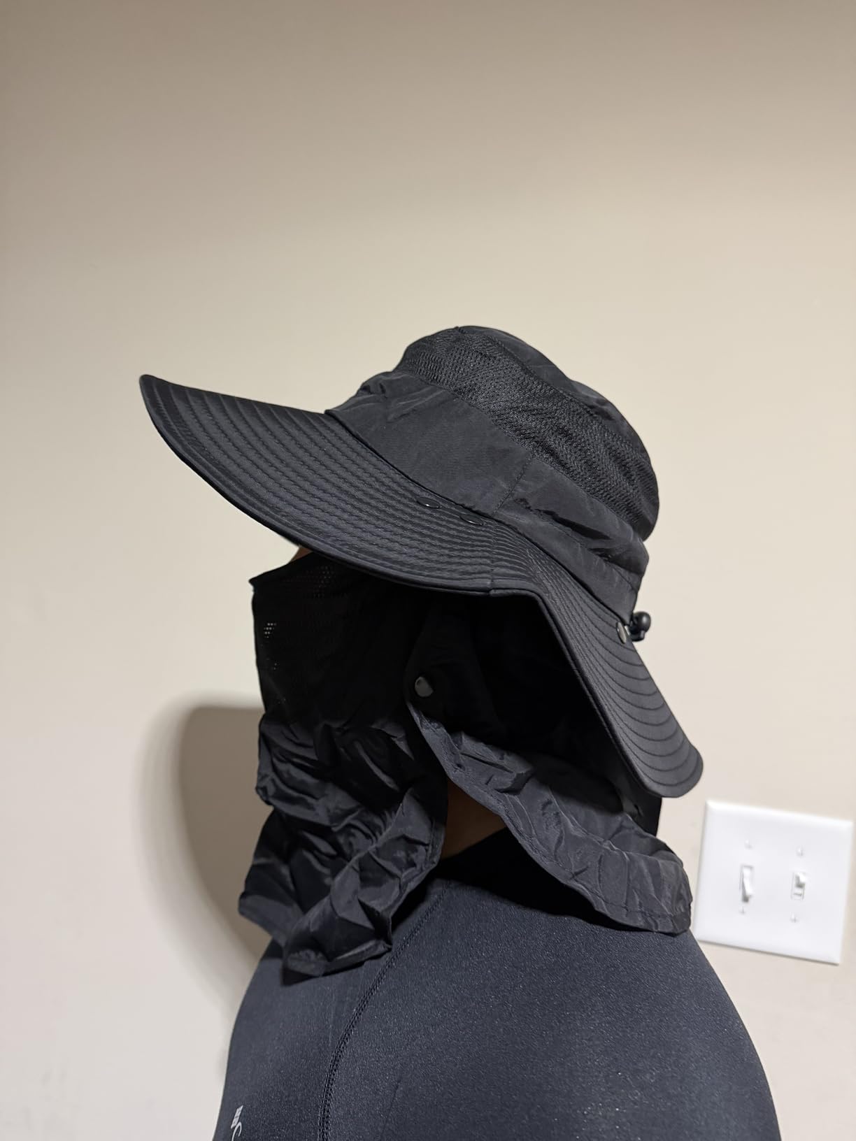 Fishing Hat for Men & Women, Sun Protection Hat with Face Cover & Neck Flap customer photo 1