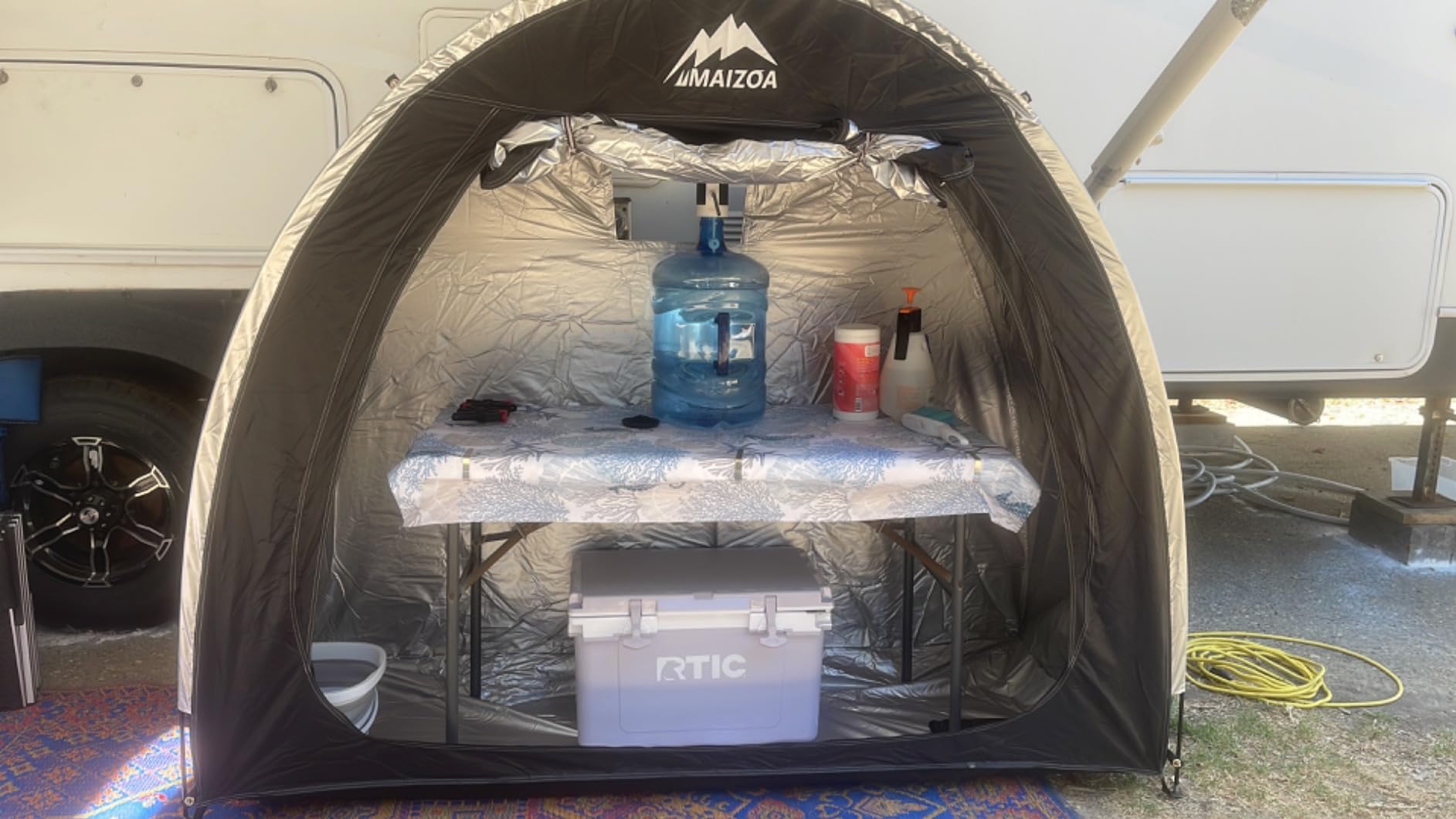 Bike Cover Storage Tent, Outdoor Portable Storage Tent customer photo 1