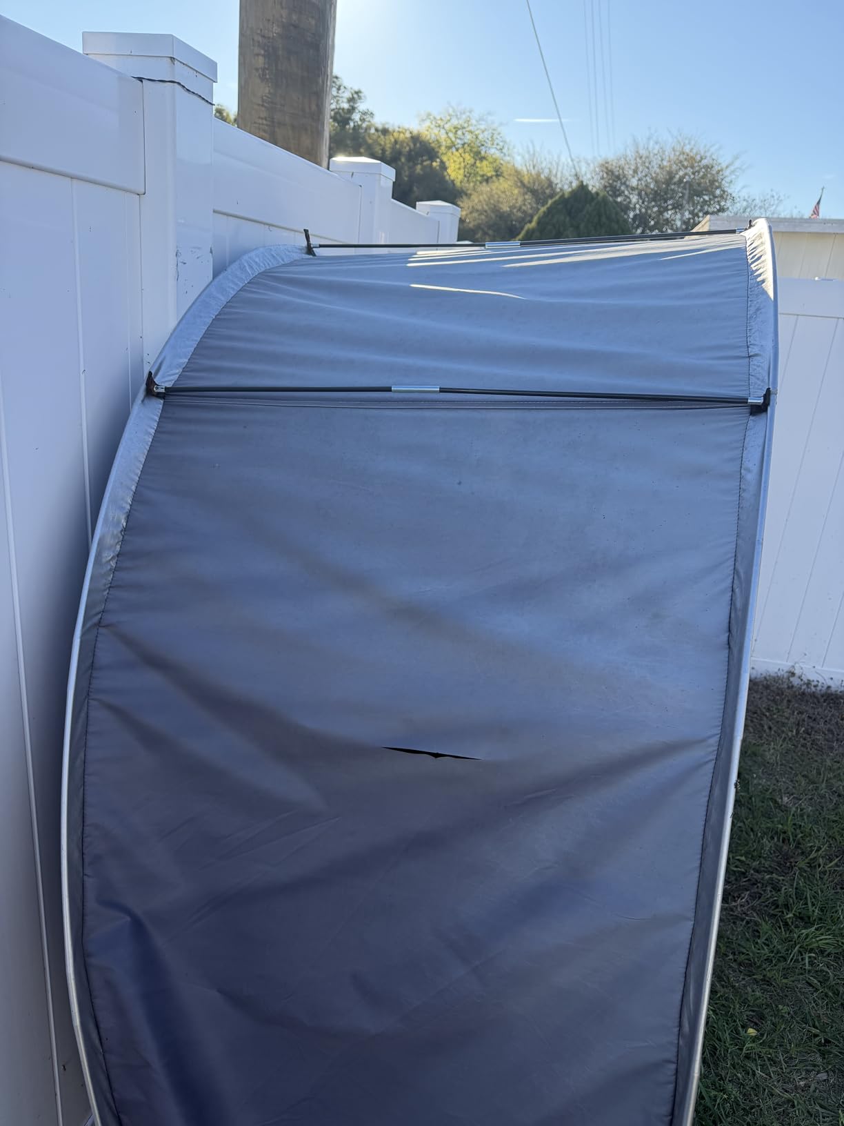 Bike Cover Storage Tent, Outdoor Portable Storage Tent customer photo 2