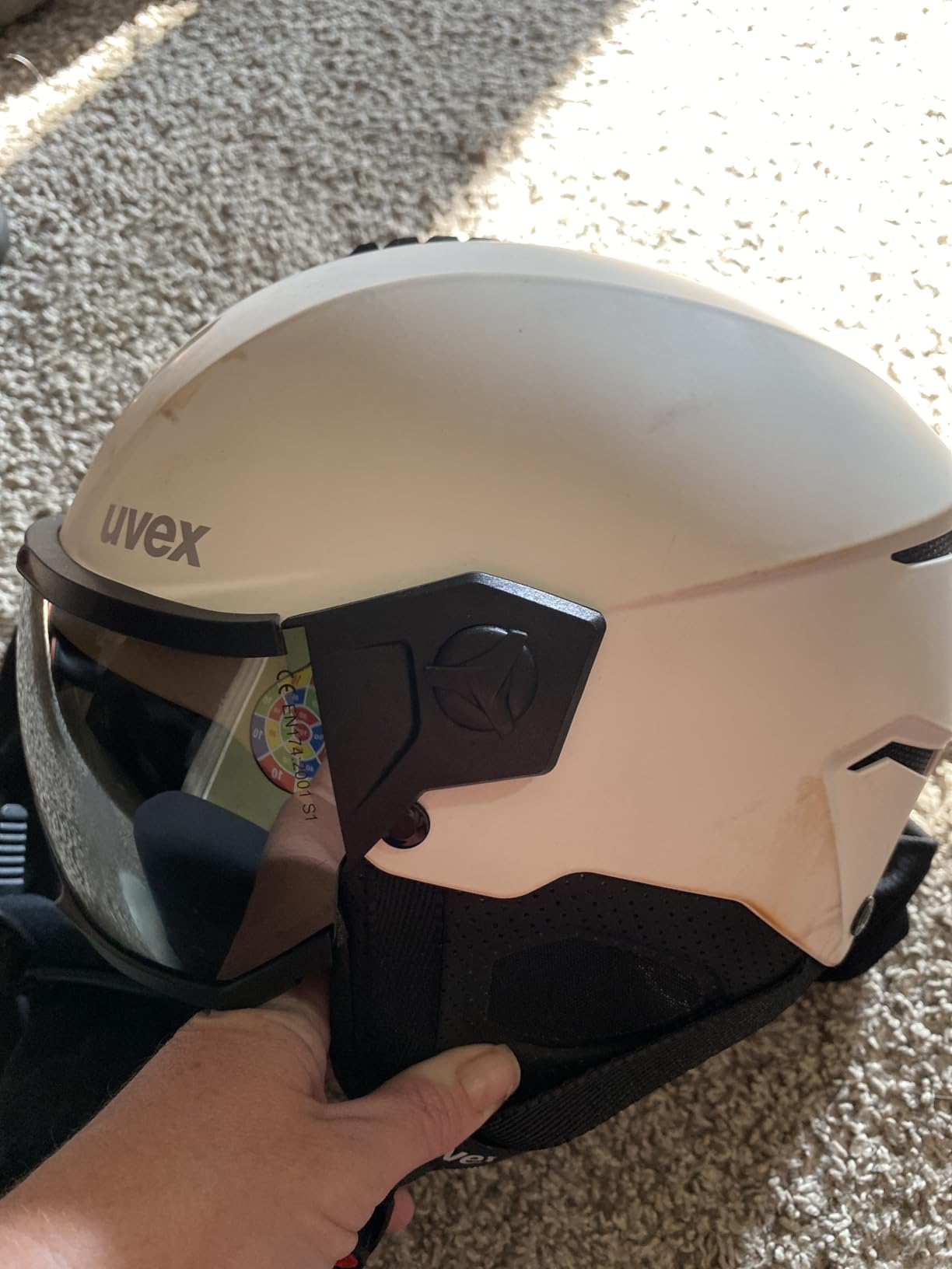 uvex Instinct Visor - Adjustable ski & Snowboard Helmet with Integrated Visor for Women & Men customer photo 2