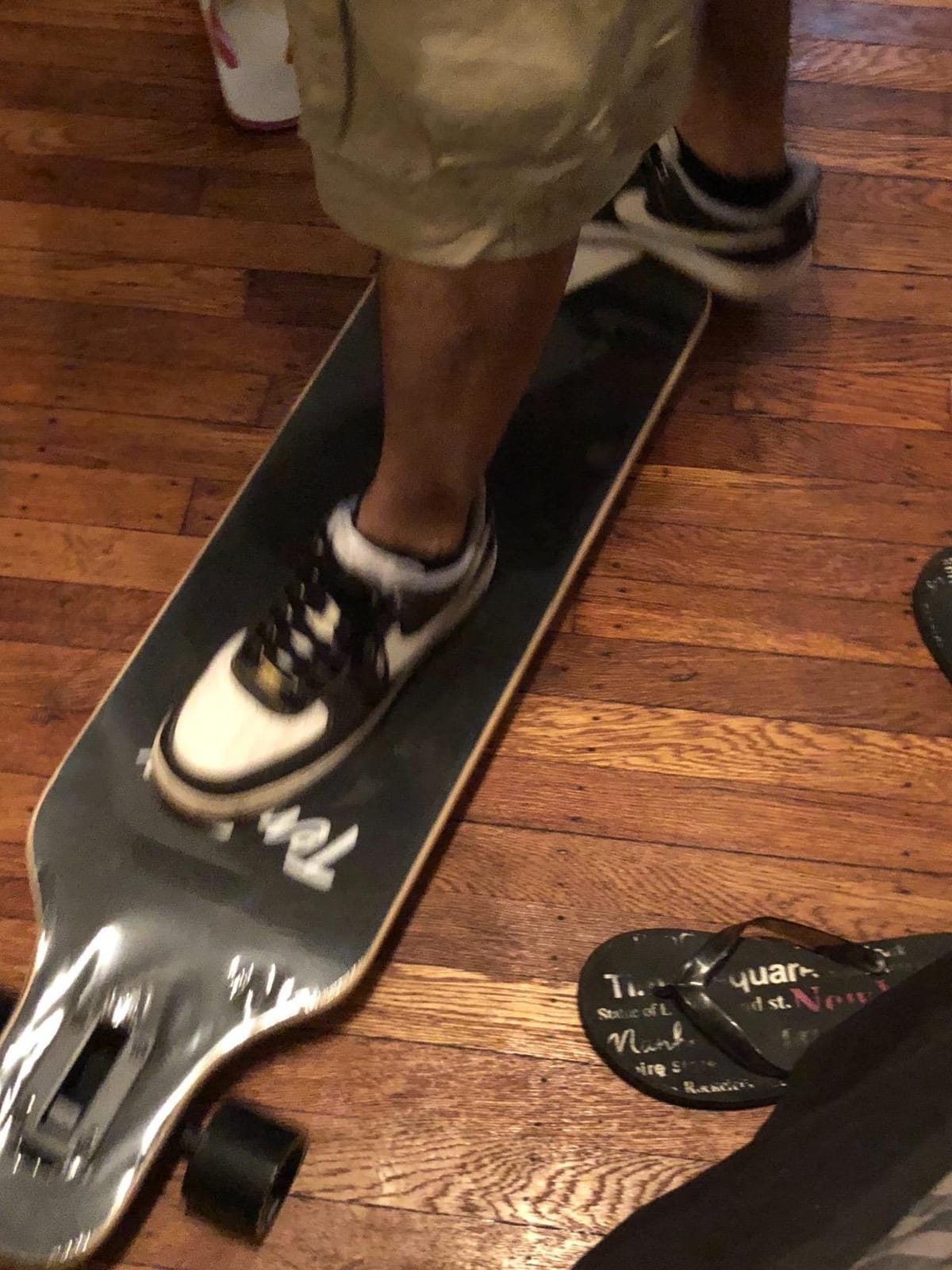 Retrospec Rift Drop-Through Longboard Skateboard Complete Canadian Maple Wood Cruiser w/Drop-Through Trucks for Commuting, Cruising, Carving & Downhill Riding customer photo 2