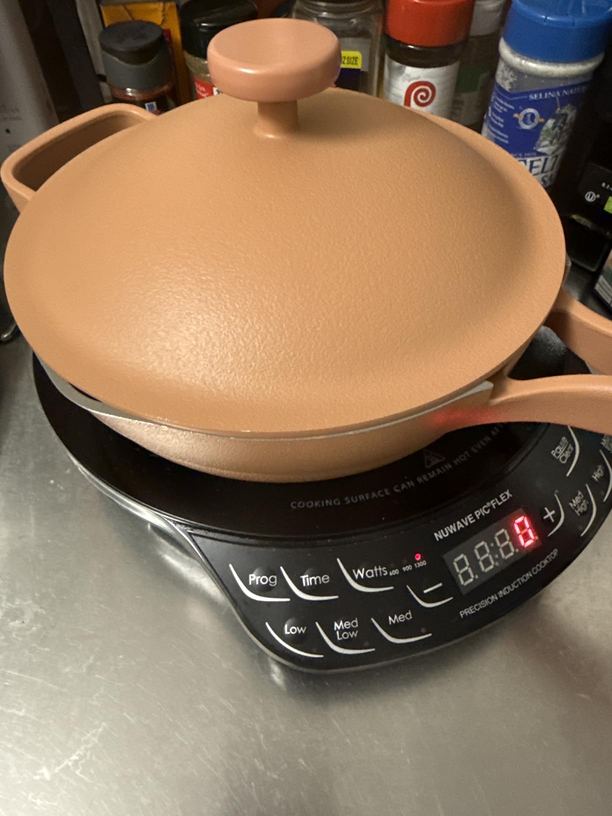 Nuwave Flex Precision Induction Cooktop, 6.5” Heating Coil, Black customer photo 1