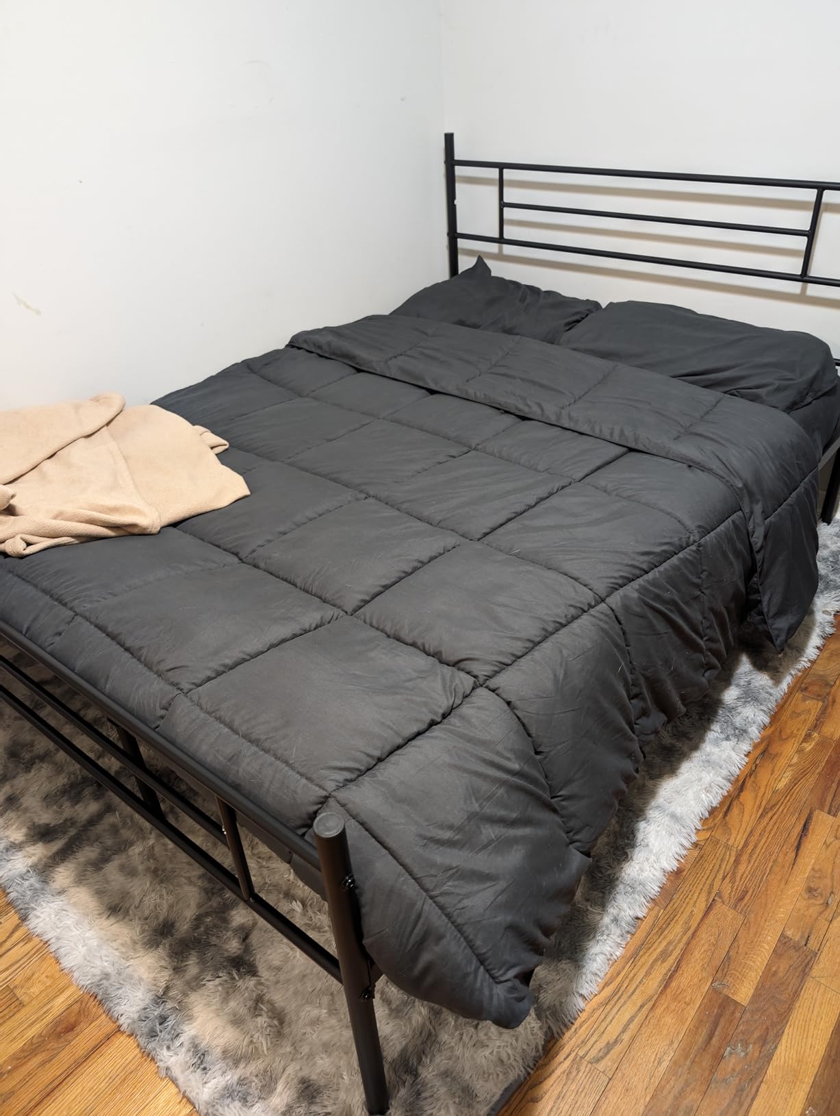 Milliard Memory Foam Futon Mattress – Full Size (Frame Not Included) (Grey) customer photo 2