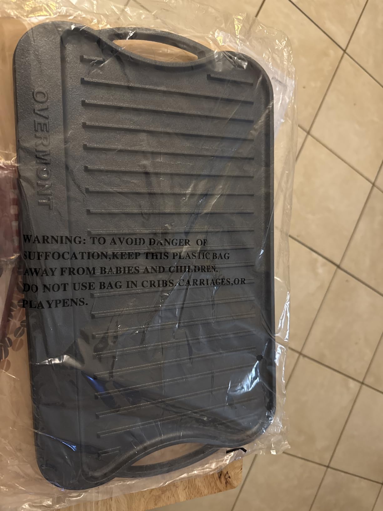 Overmont Reversible Cast Iron Grill - 17