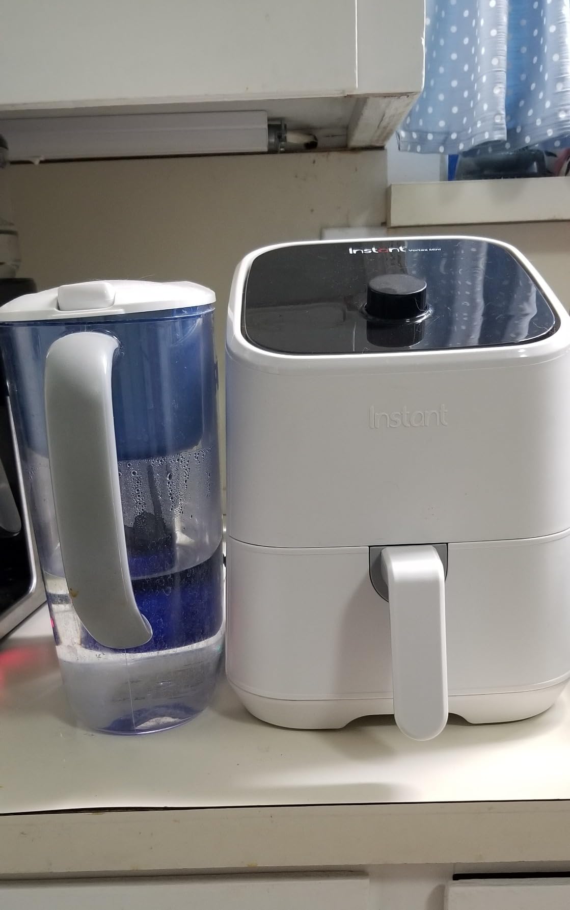 Instant Pot Vortex 2QT Mini Air Fryer, Small Air fryer that Crisps, Reheats, Bakes, Roasts for Quick Easy Meals, Includes over 100 In-App Recipes, is Dishwasher-Safe, from the Makers of Instant Pot, Aqua customer photo 2