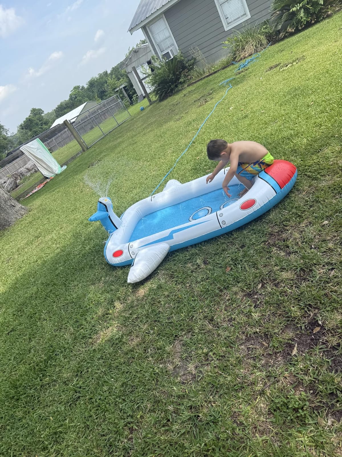 Kiddie Pool Splash Pad for Kids 68