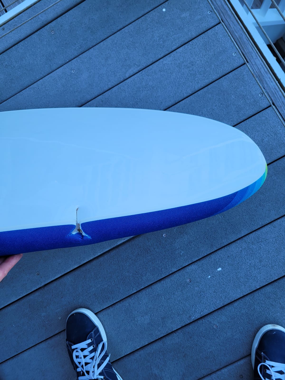 Wavestorm 8ft Classic Longboard Surfboard customer photo 1
