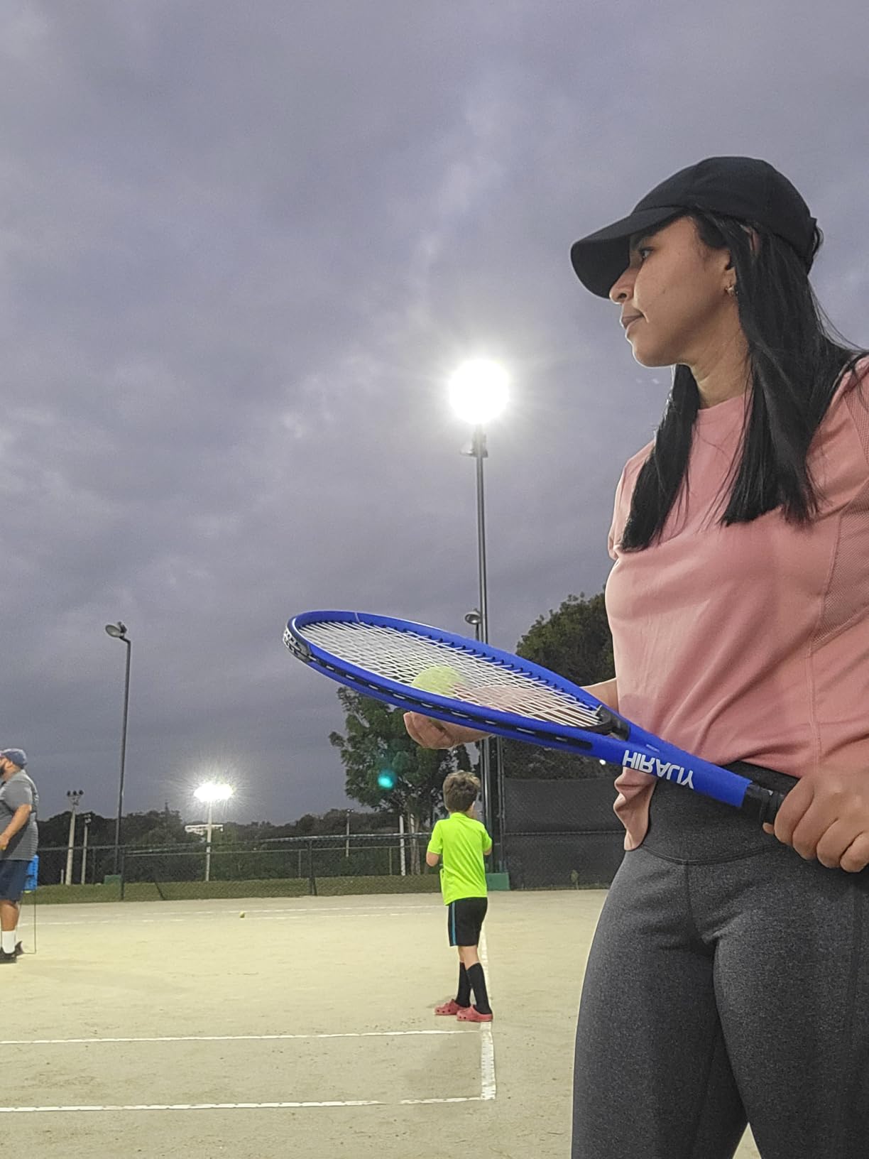 HIRALIY 27-Inch Tennis Racket for Adults with Ball and Carry Bag customer photo 1