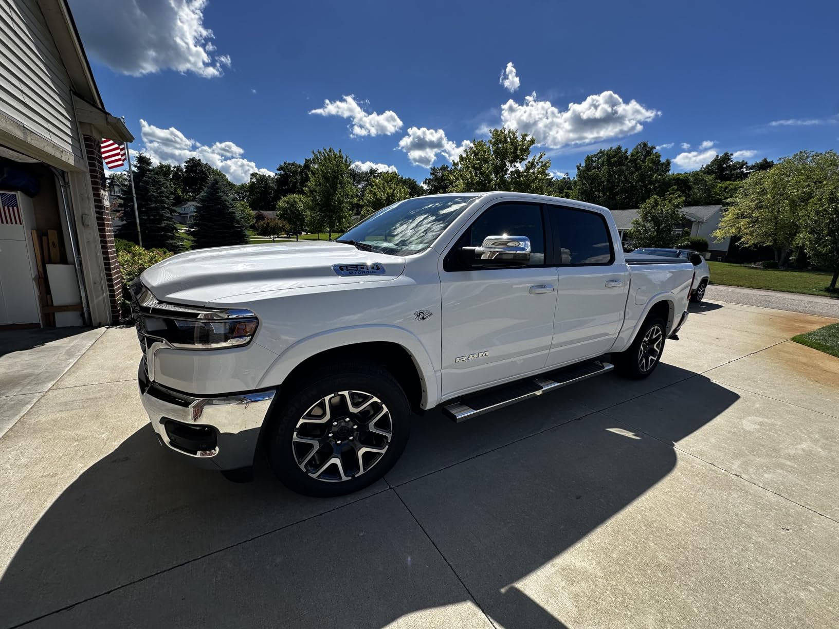 COMNOVA 6 Inches Running Boards for 2019-2026 Dodge Ram 1500 Crew Cab New Body Style (Excl. Ram 2500/3500/Classic), Stainless Steel Side Steps, Truck Step Bars Nerf Bars. customer photo 1