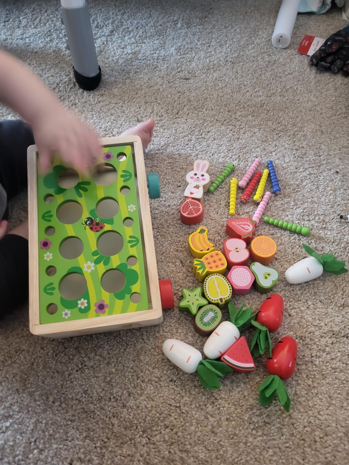 Toddlers Montessori Wooden Educational Toys for Boys Girls Age 1-3 Year Old customer photo 2