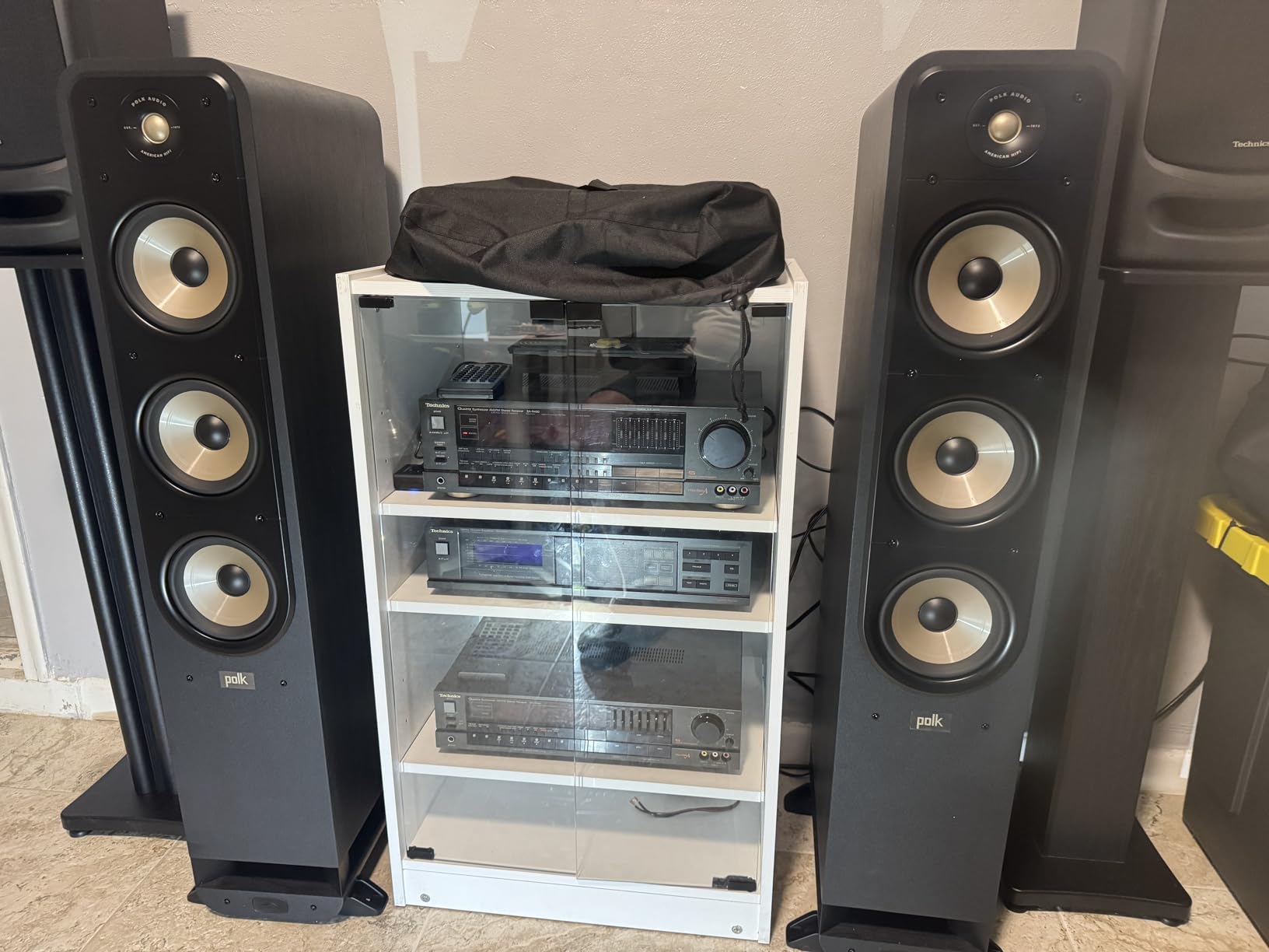 Polk Audio Signature Elite ES60 Tower Speaker, Single, Contemporary Walnut customer photo 2