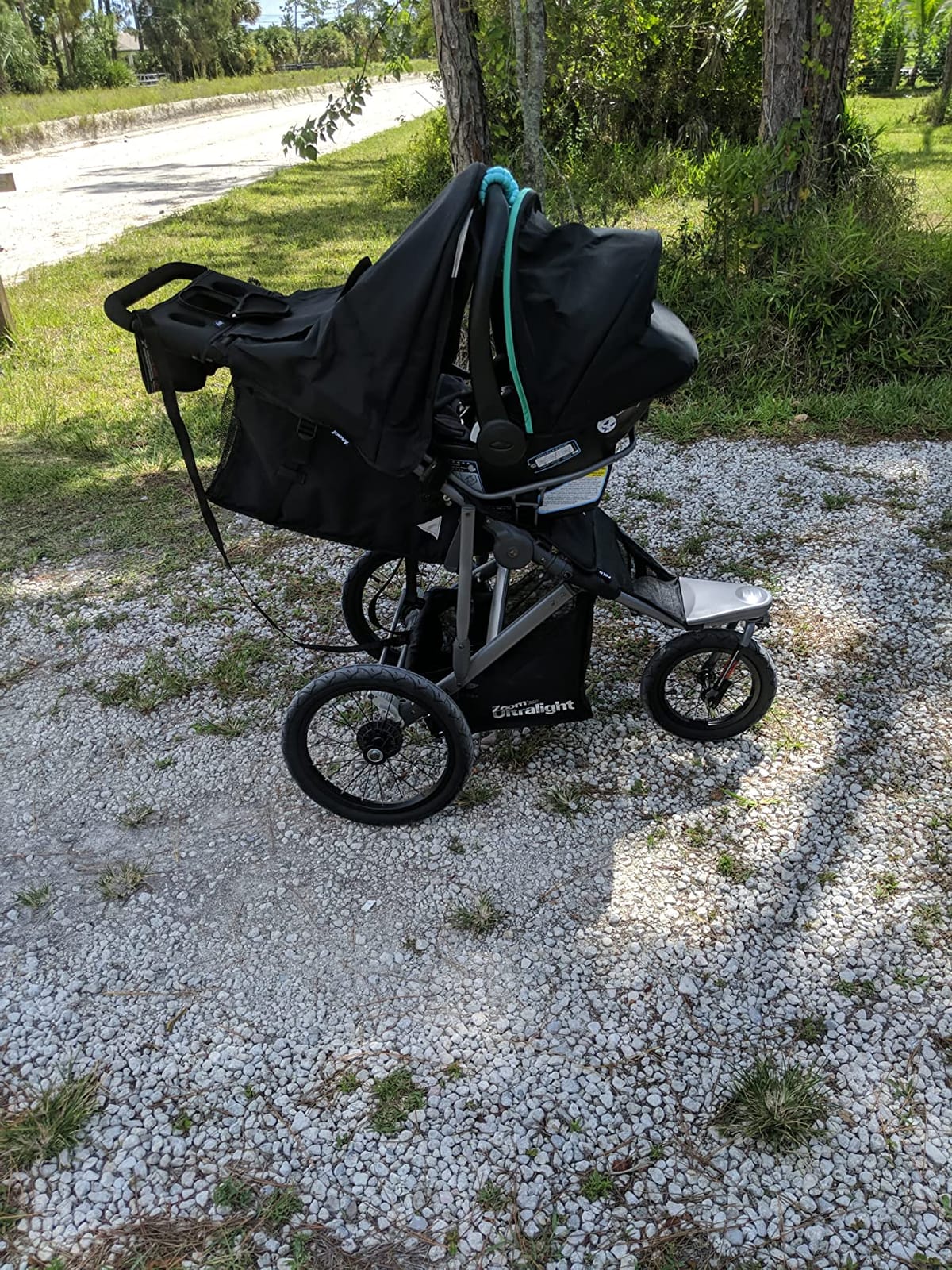 Joovy Zoom360 Ultralight Jogging Stroller, Black customer photo 2
