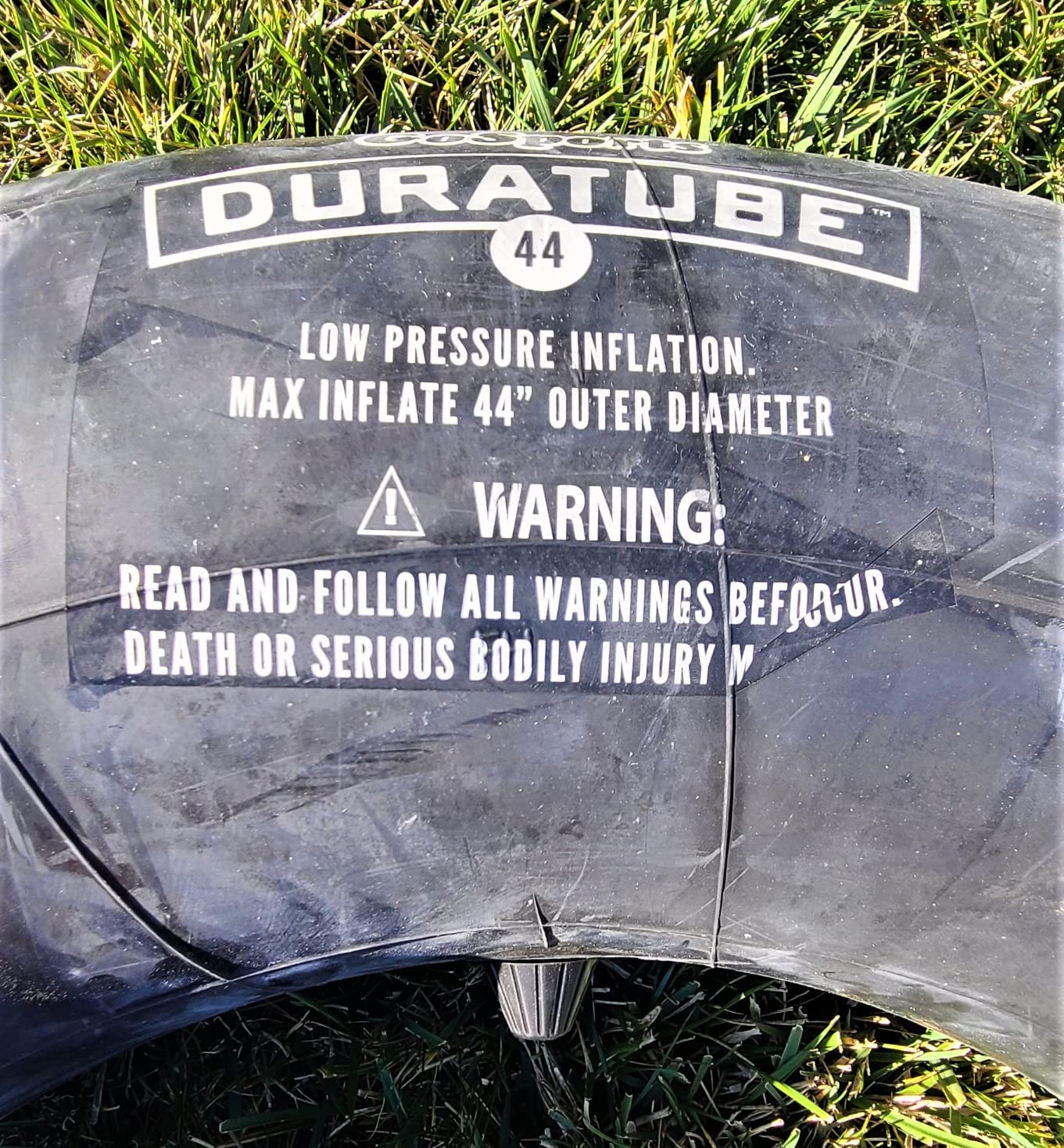 GoSports Duratube 44 Inch Heavy-Duty Tire Tube, Recreational Snow & Water Tire Tube - Commercial Grade customer photo 2
