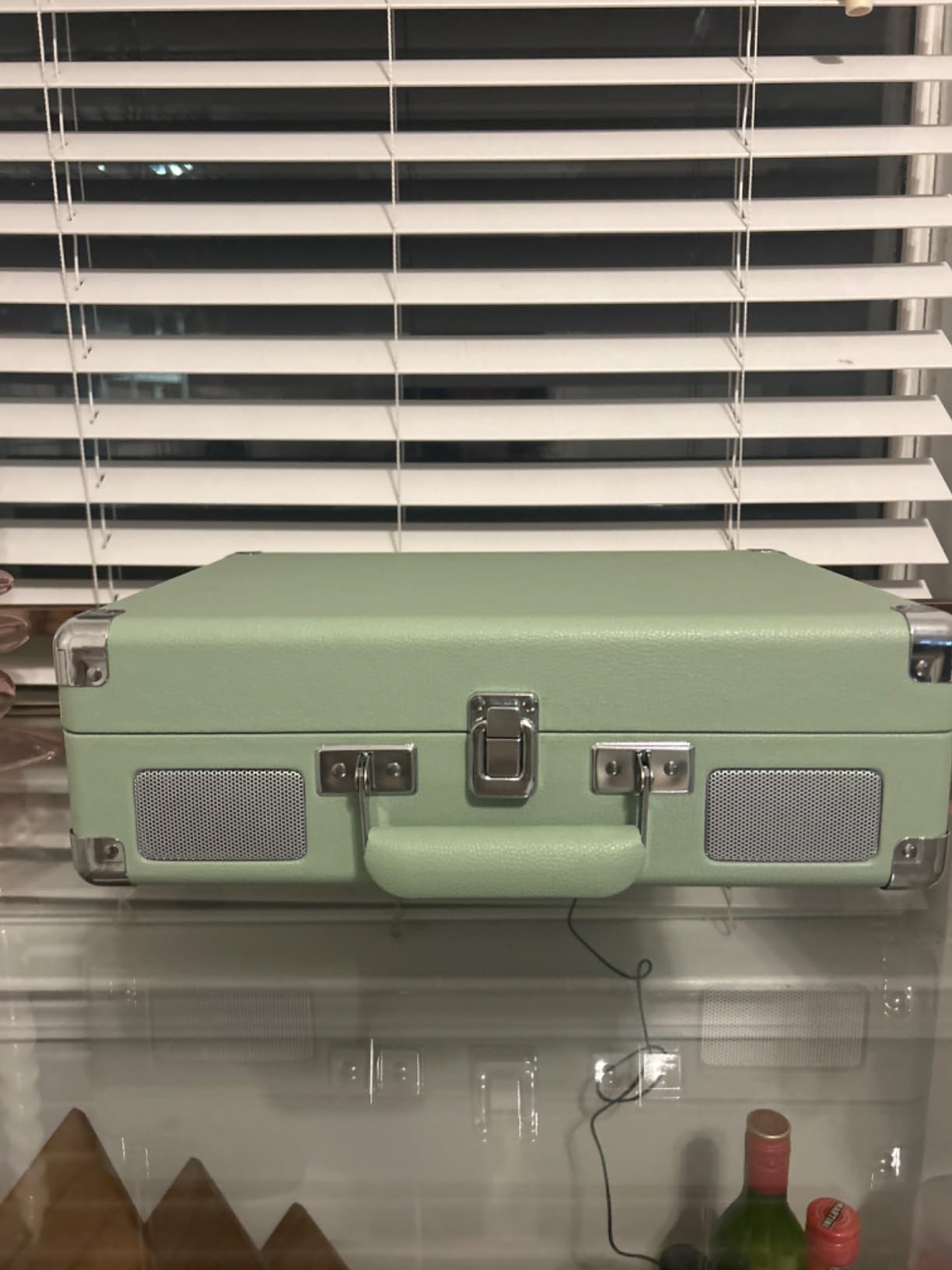 Crosley CR8005F-MT Cruiser Plus Record Player, Mint customer photo 2