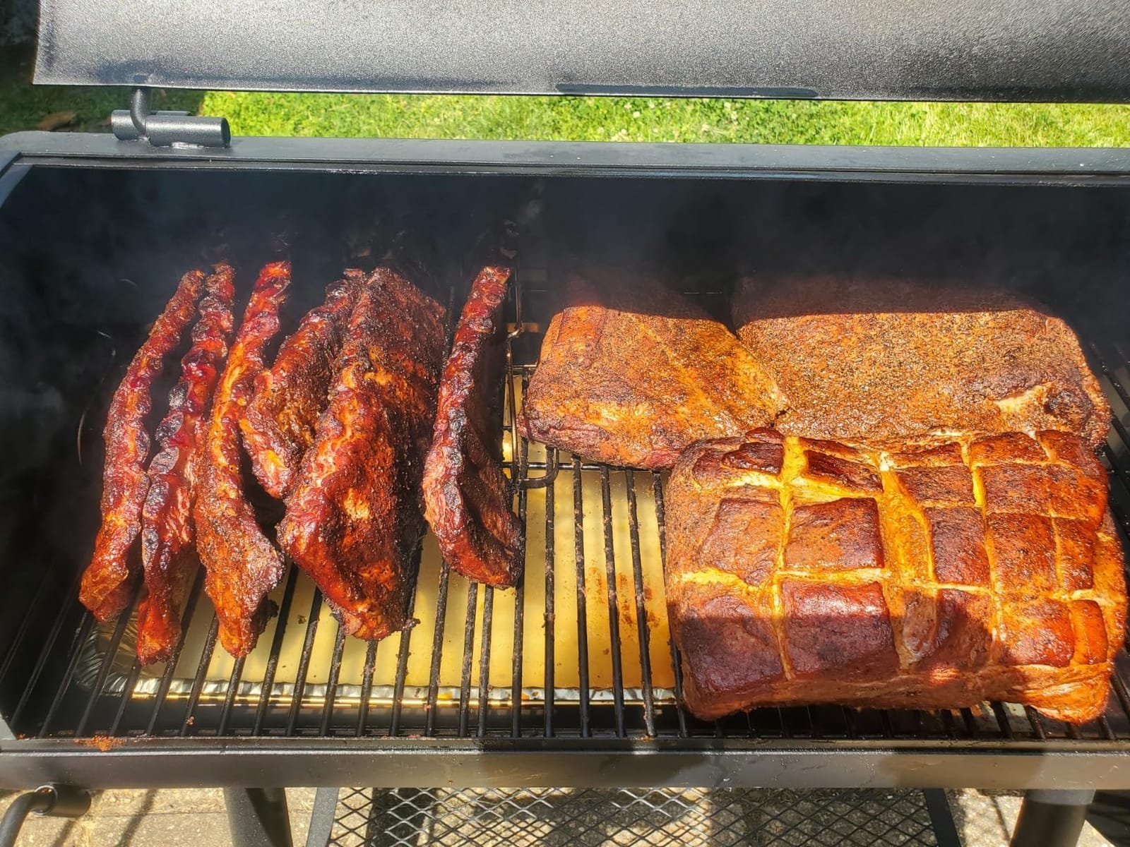 Large Rib Rack for Smoking - 6 Slots Rib Racks for Grilling - Easy to Use and Clean BBQ Premium Durable Rib Rack Stainless Steel customer photo 2