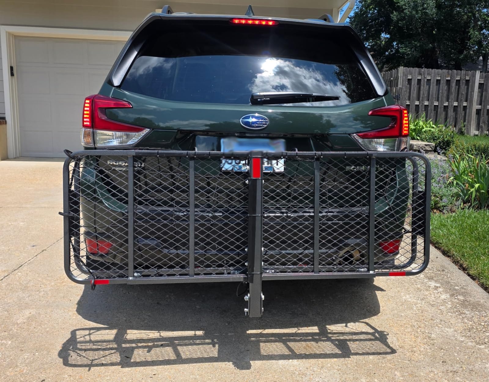 Hitch Mount Cargo Carrier Rack Basket 60