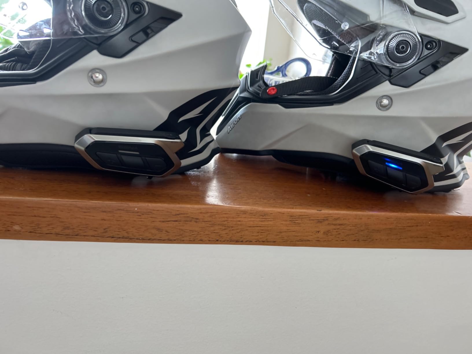 Sena 50R 3-Button Motorcycle Bluetooth Headset w/Sound by Harman Kardon Integrated Mesh Intercom System Premium Microphone & Speakers customer photo 2