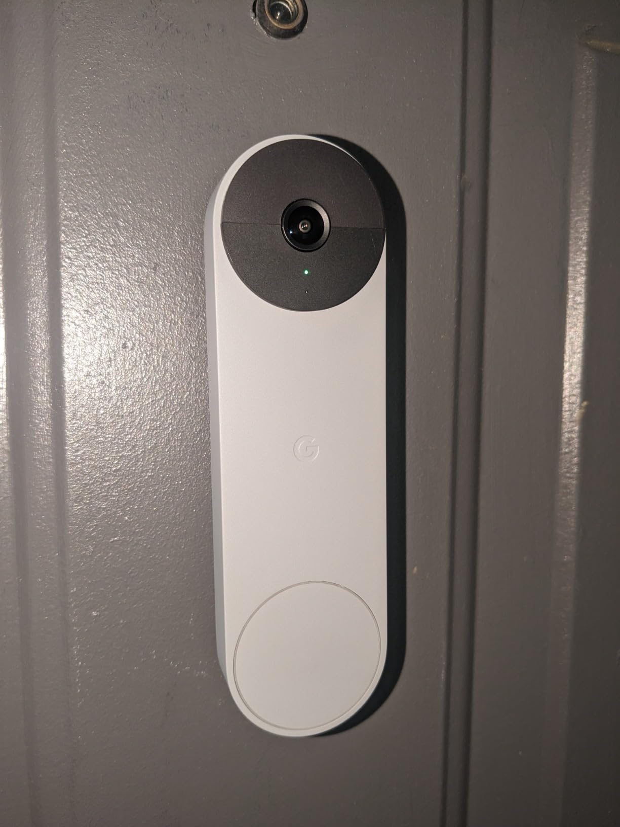 Google Nest Doorbell (Battery) - Linen customer photo 1