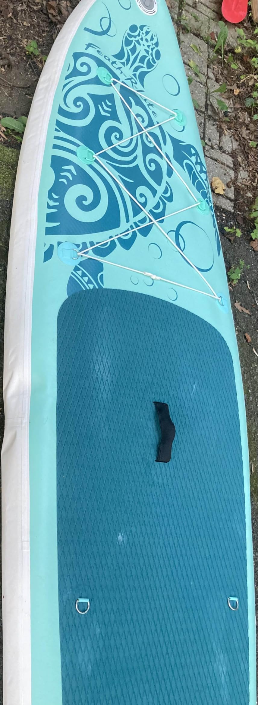 FEATH-R-LITE Inflatable Stand Up Paddle Board with Beginner SUP Accessories customer photo 1