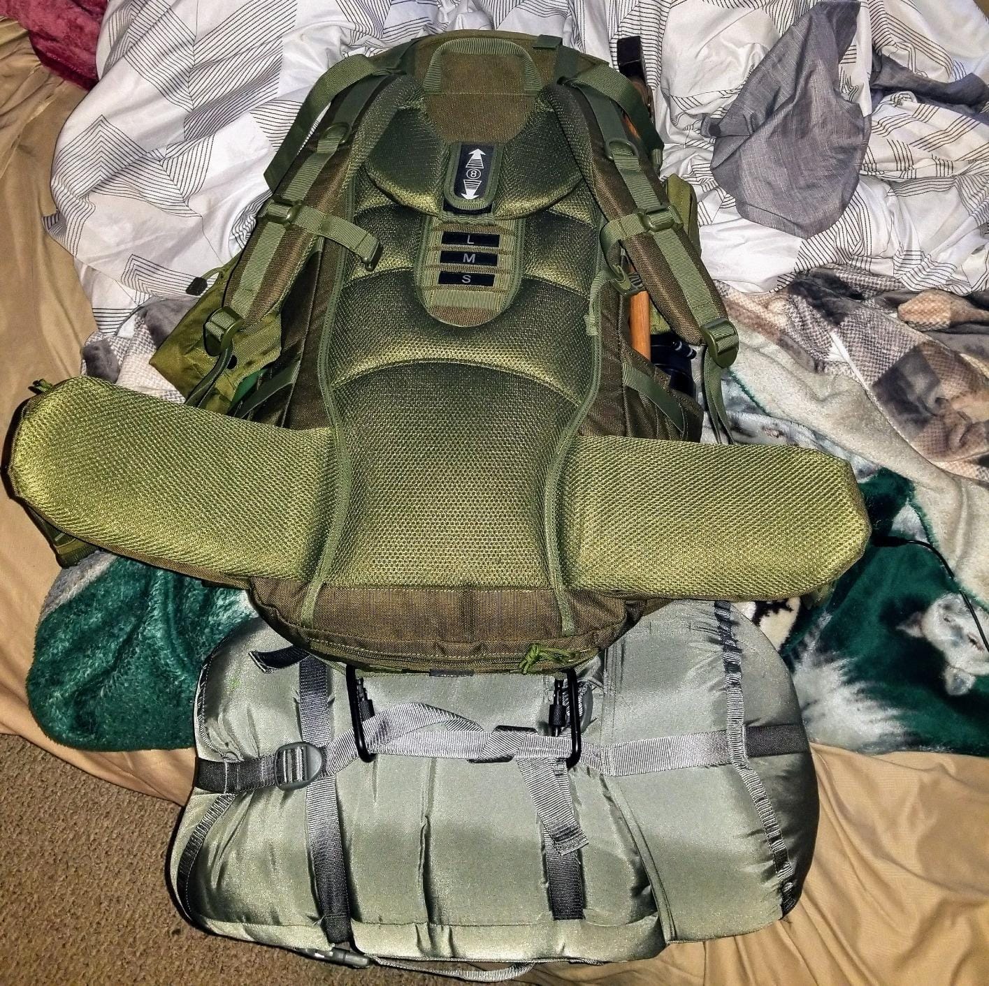 Browning McKinley 0° Sleeping Bag - Oversize Insulated Hooded Rectangle Made with Ripstop Outer and Brushed Polyester Liner, with Compression Stuff Sack customer photo 1