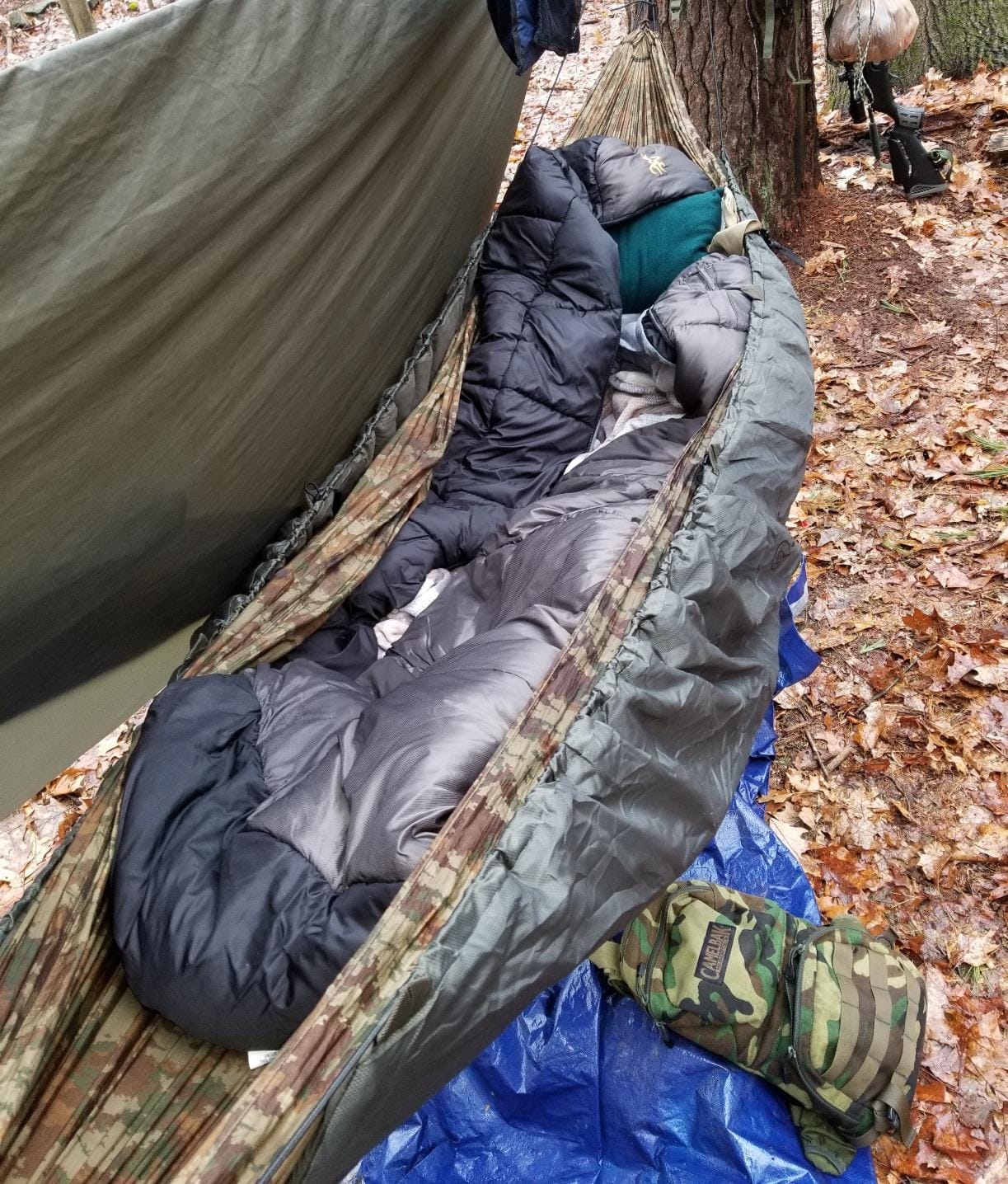 Browning McKinley 0° Sleeping Bag - Oversize Insulated Hooded Rectangle Made with Ripstop Outer and Brushed Polyester Liner, with Compression Stuff Sack customer photo 2