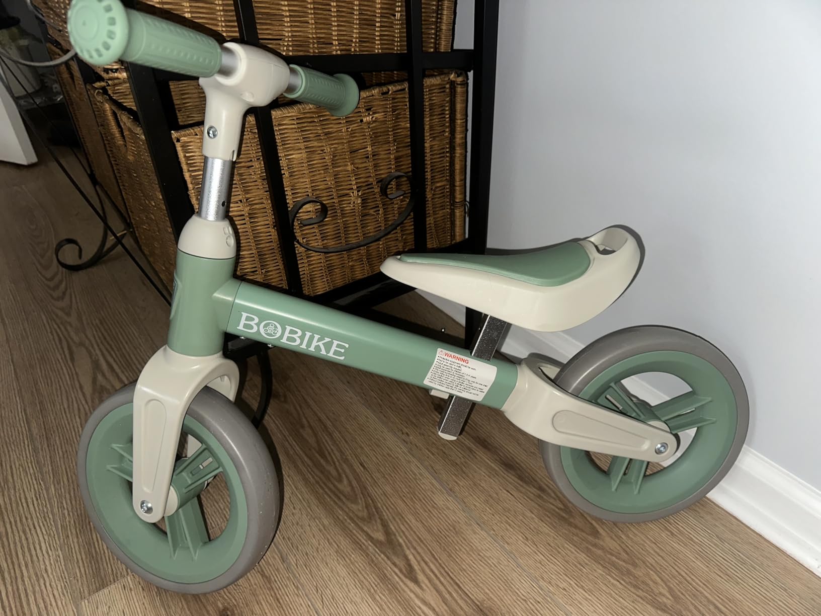 Bobike Toddler Balance Bike Toys for 1 to 4 Year Old Girls Boys Adjustable Seat and Handlebar No-Pedal Training Bike Best Gifts for Kids customer photo 1