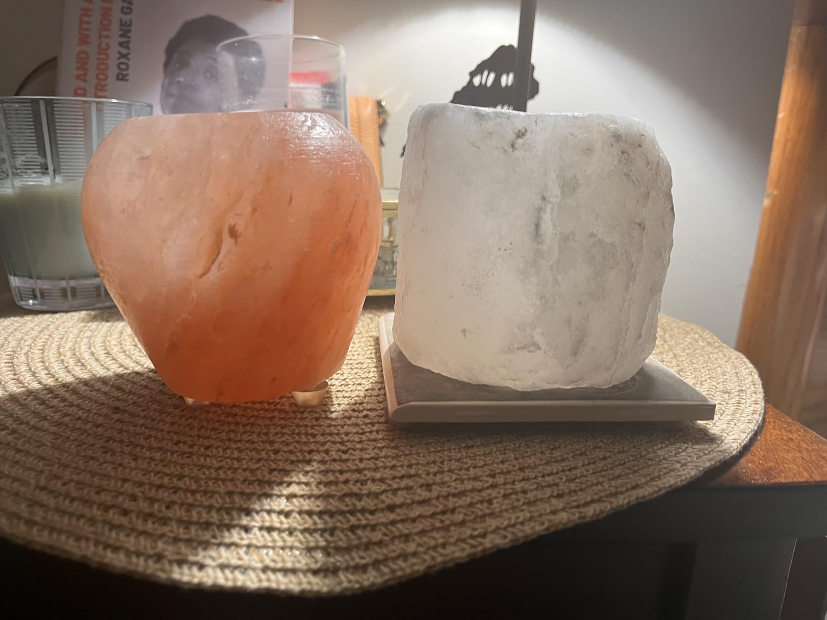 Himalayan Glow Candle Holders, Himalayan Salt Tea Light Candle Holders - 6 Pack customer photo 2