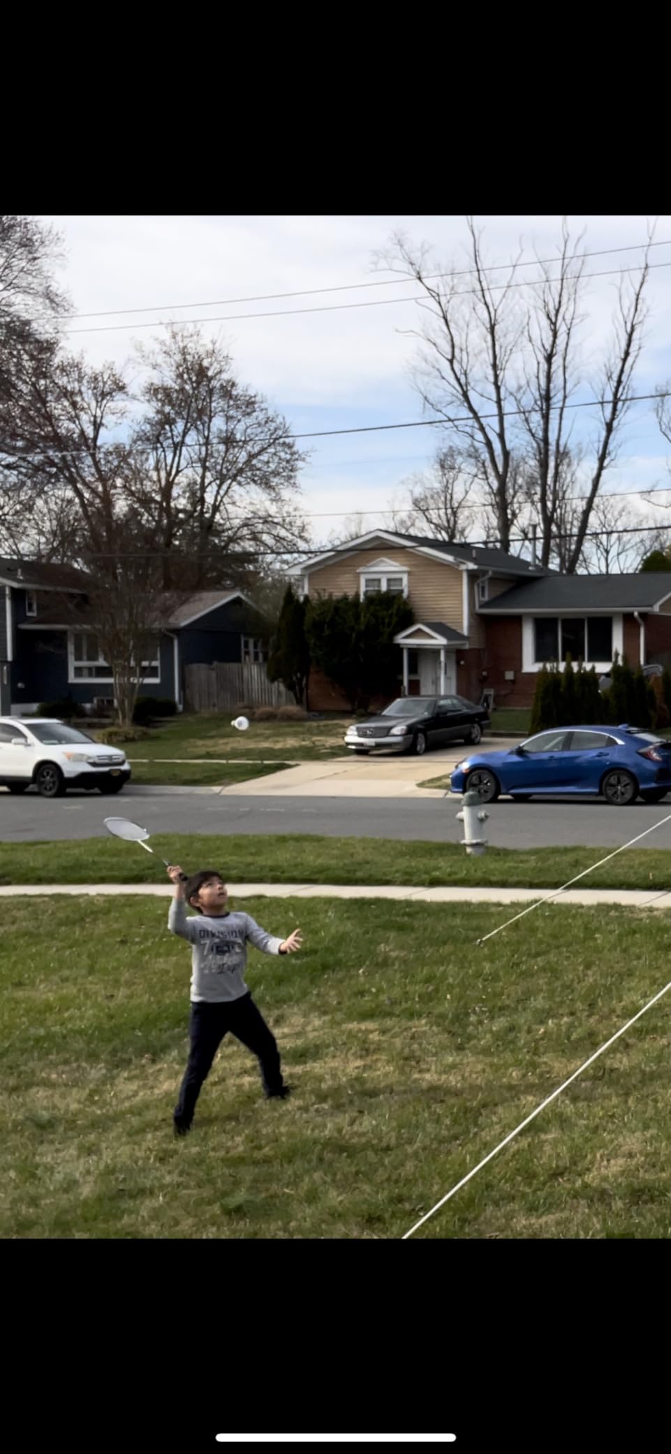Complete Badminton Set for Backyard Outdoor Badminton Net & Racket customer photo 1