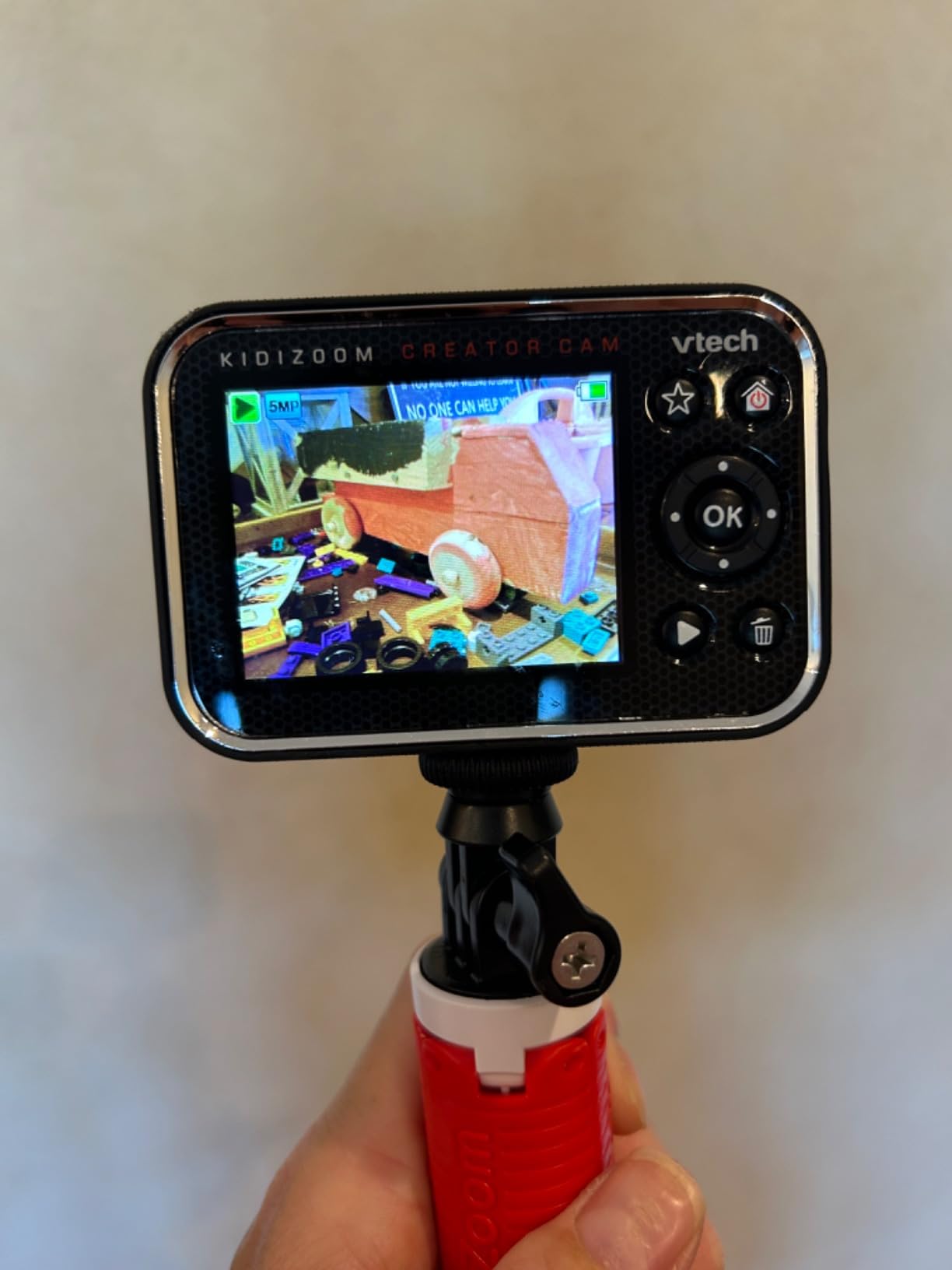 VTech KidiZoom Creator Cam, Glitter Pink customer photo 2