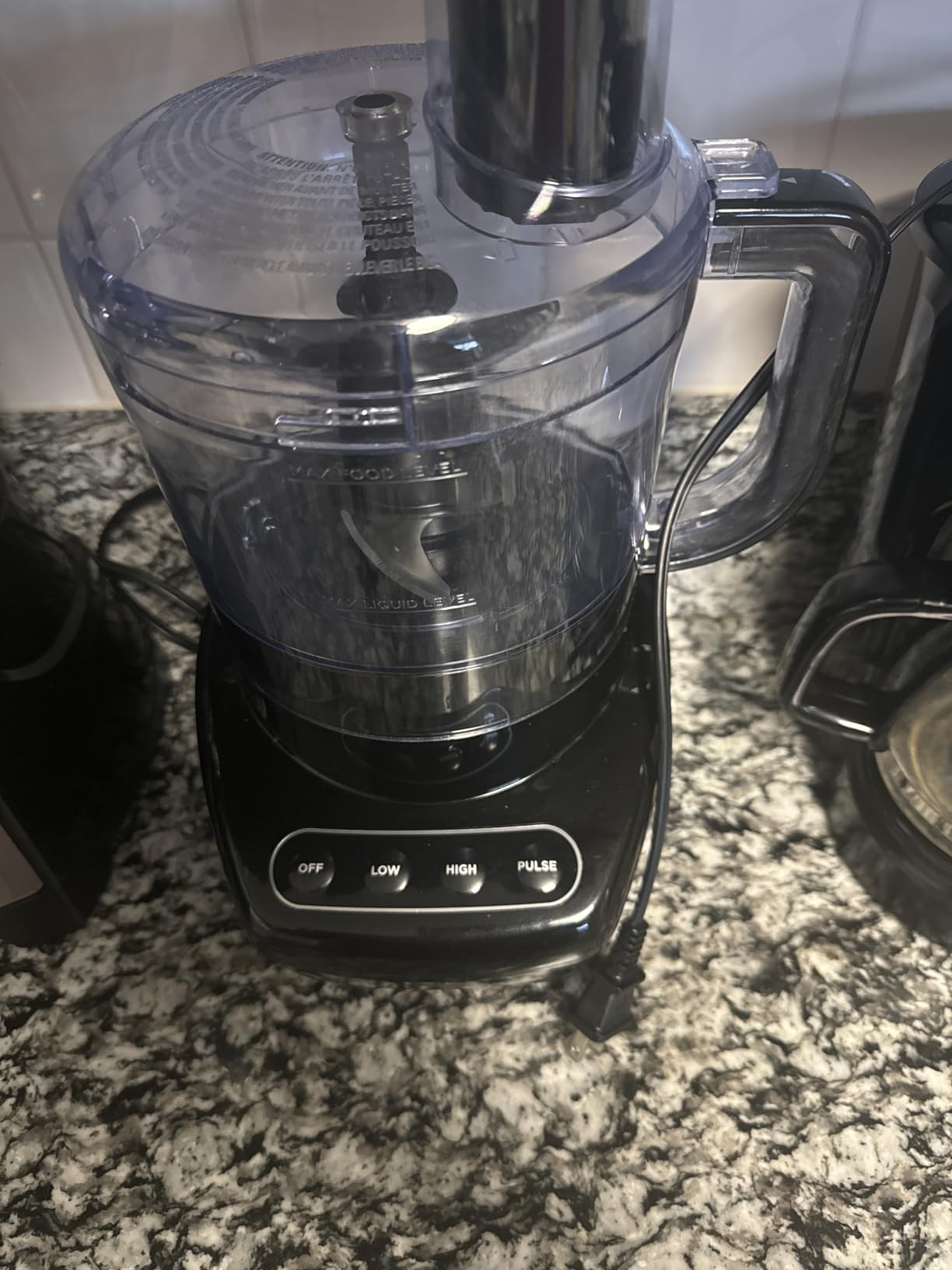 BLACK+DECKER Food Processor and Vegetable Chopper, Stainless Steel Blade, 8-Cup Capacity, 450W Power with Attachments to Shred, Slice, Mince, Grind, and Puree customer photo 1