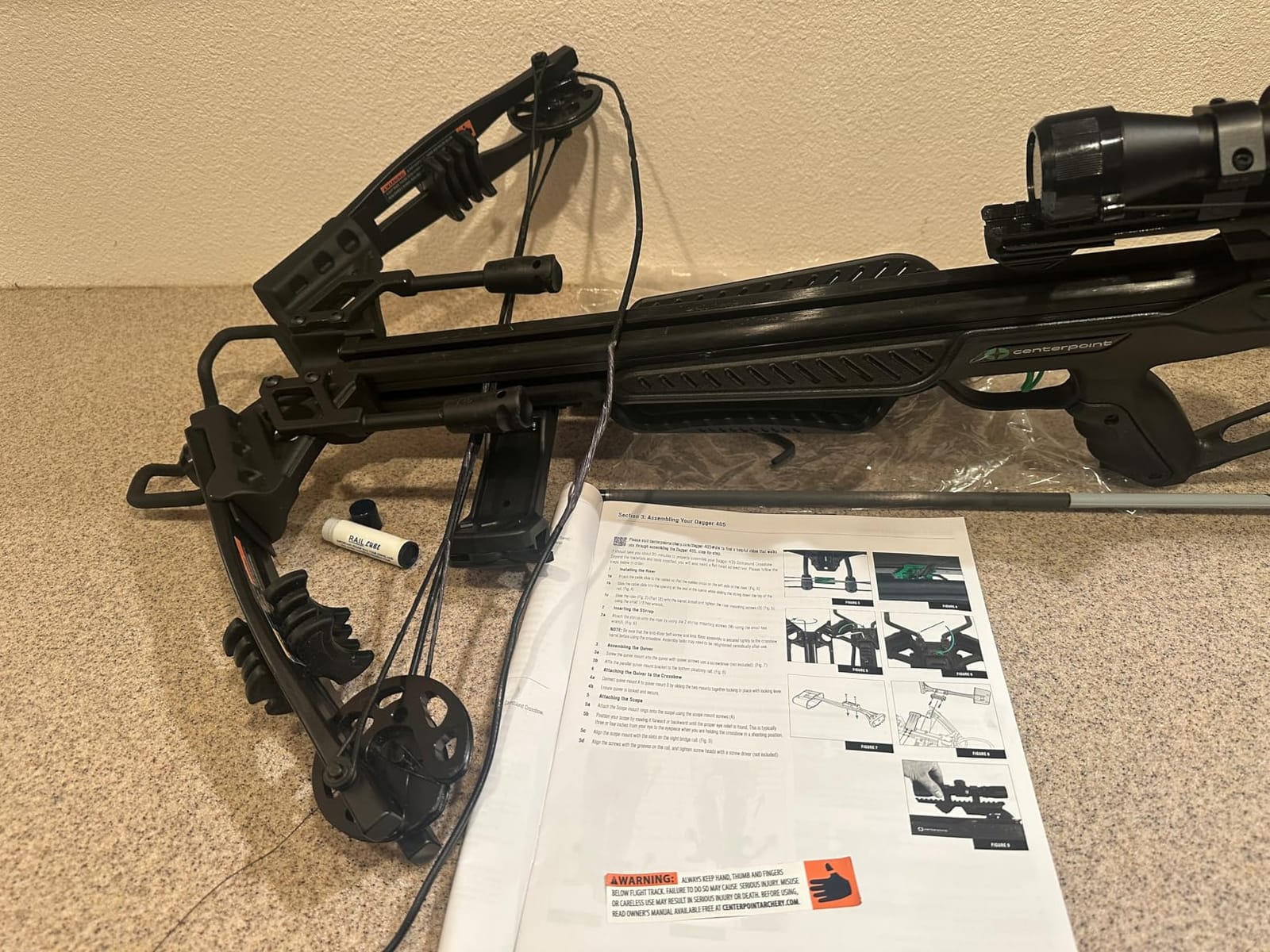 CenterPoint Dagger 405 FPS Crossbow customer photo 2