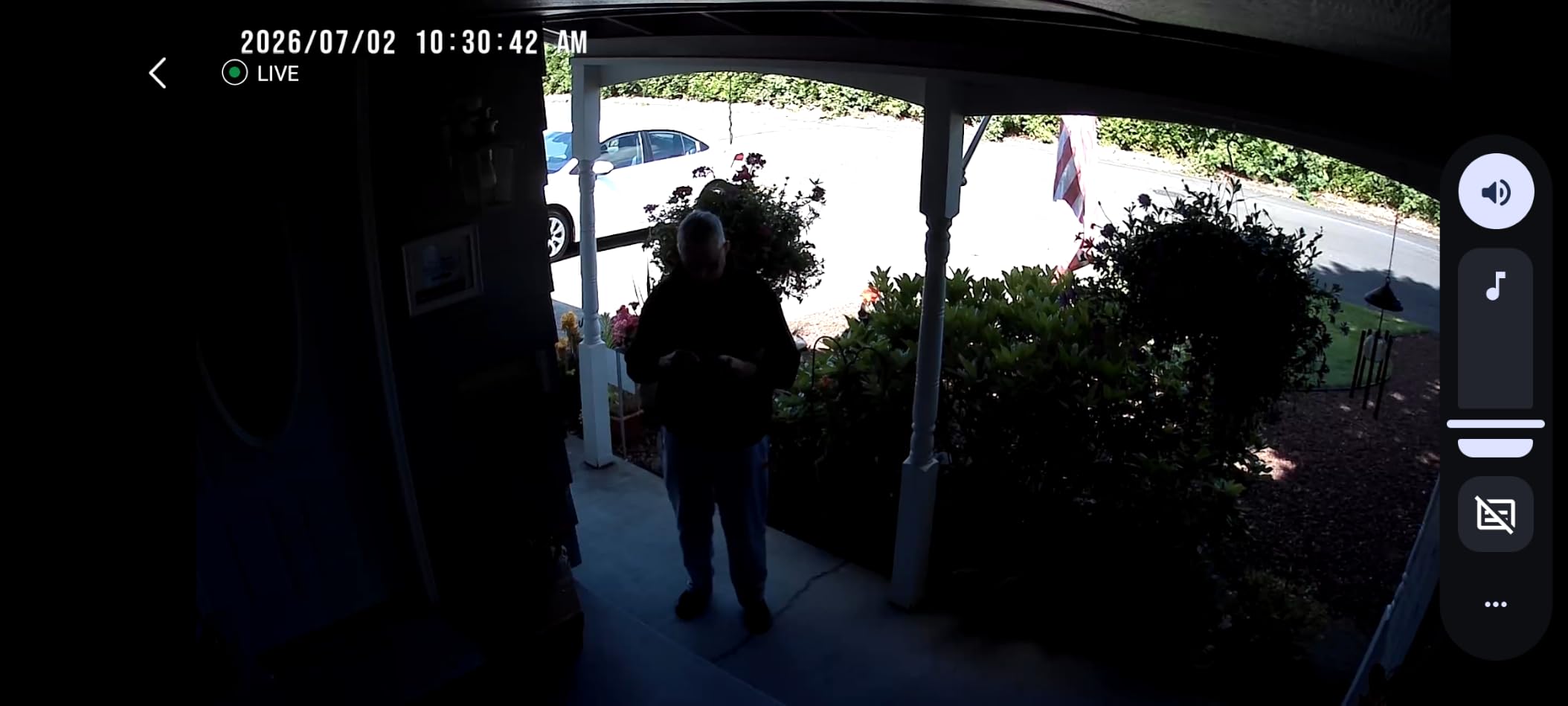 Dzees 3MP 2K Wireless Outdoor Security Camera, Battery Powered, IP66 customer photo 2
