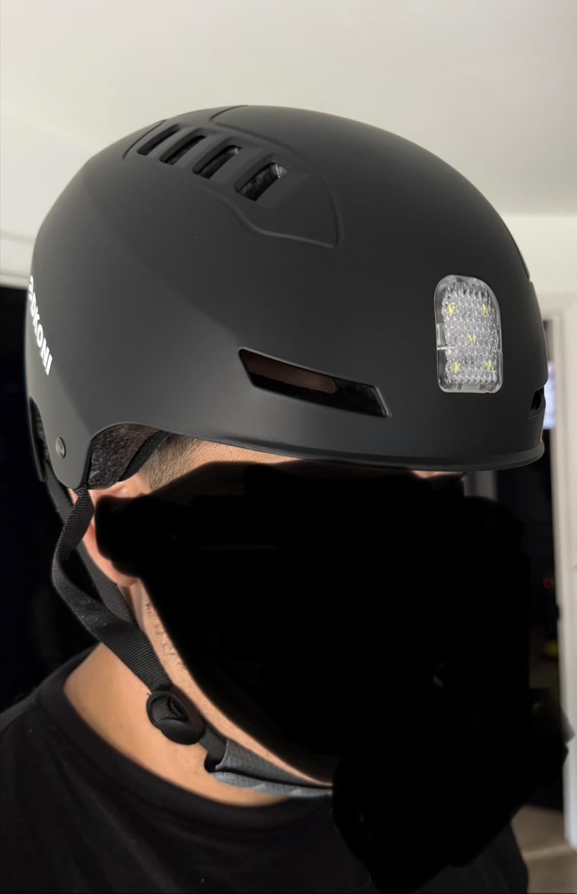 DKONI Bike Helmet with LED Lights Bicycle Helmets Commuter Cycling Helmet USB Rechargeable Front & Back LED Light Helmet for Adult Men Women customer photo 1