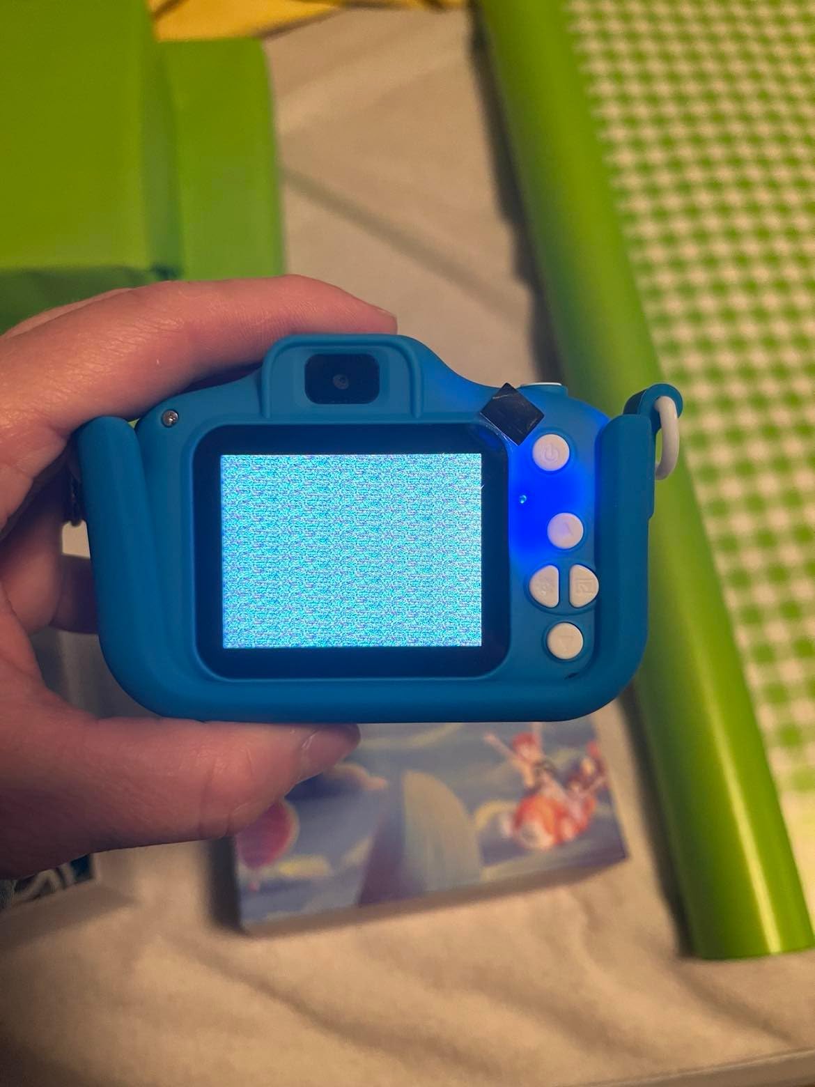 Goopow Kids Camera Toys for 3-8 Year Old Girls Boys,Children Digital Video Camcorder Camera with Cartoon Soft Cover, Best Chritmas Birthday Festival Gift for Kids customer photo 2