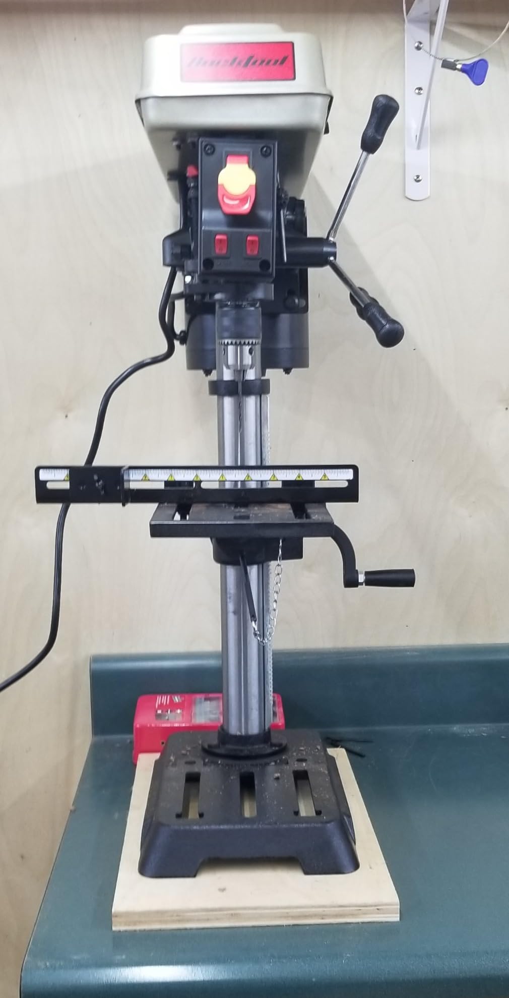 BUCKTOOL 10-Inch Drill Press 6.2 Amp 3/4 HP Bench Drill Press customer photo 2