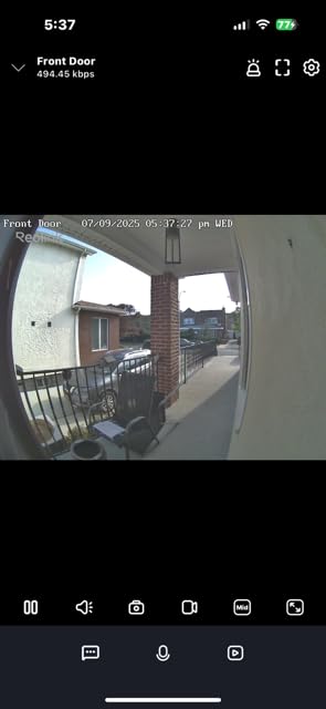 REOLINK Video Doorbell PoE 2K Wired Outdoor Security Camera with Chime V2 customer photo 2