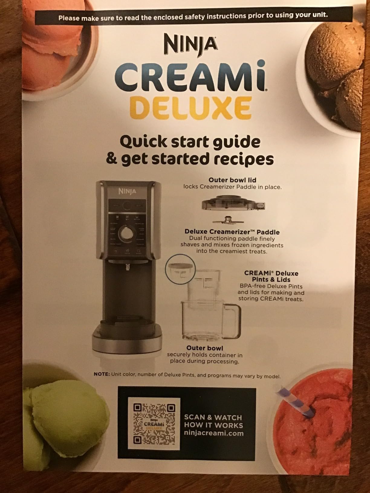Ninja CREAMi XL Deluxe 11-in-1 Ice Cream & Frozen Treat Maker, NC501 customer photo 2